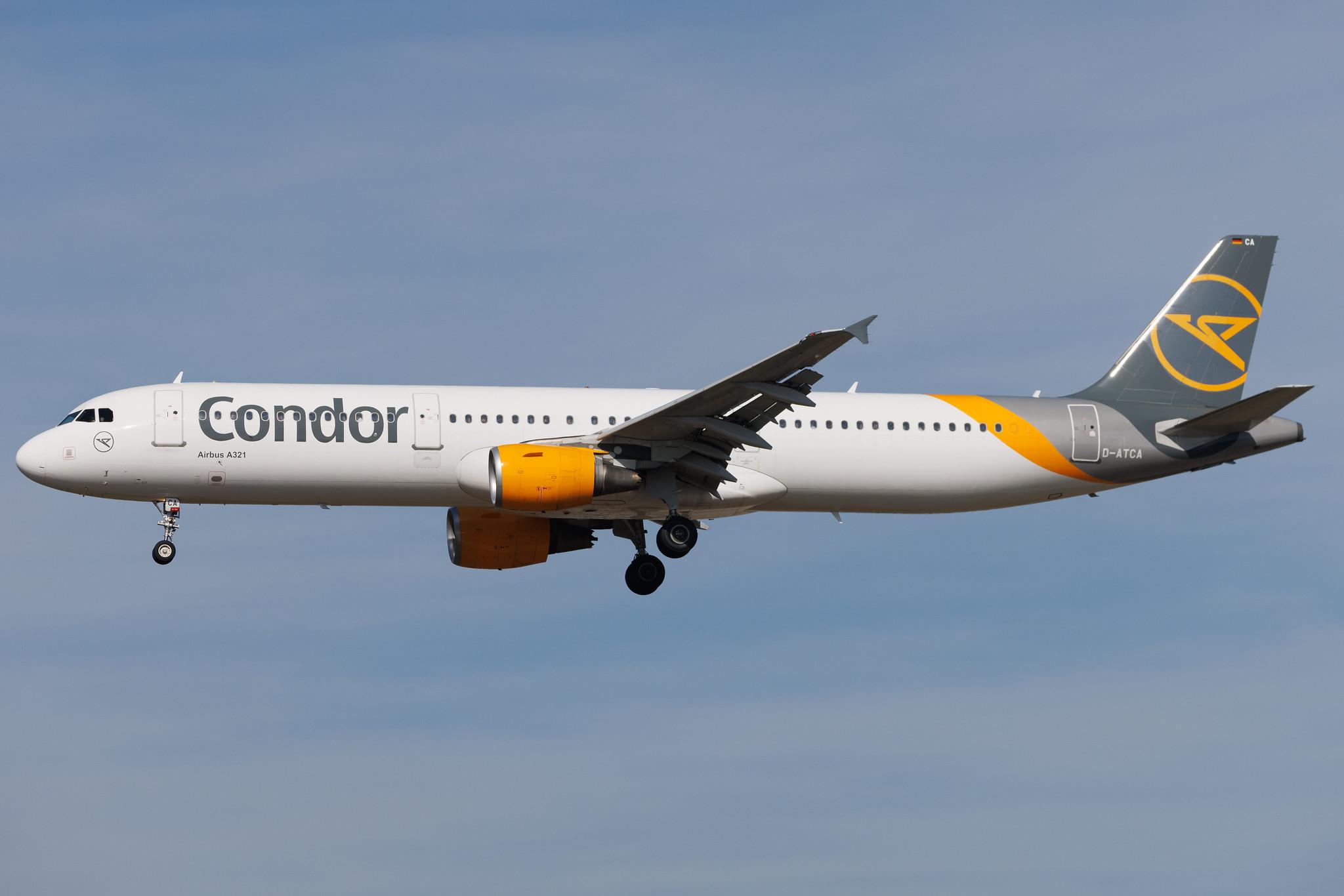 Frankfurt Airport: Condor (DE / CFG) | Airbus A321-211 A321 | D-ATCA | MSN 4334