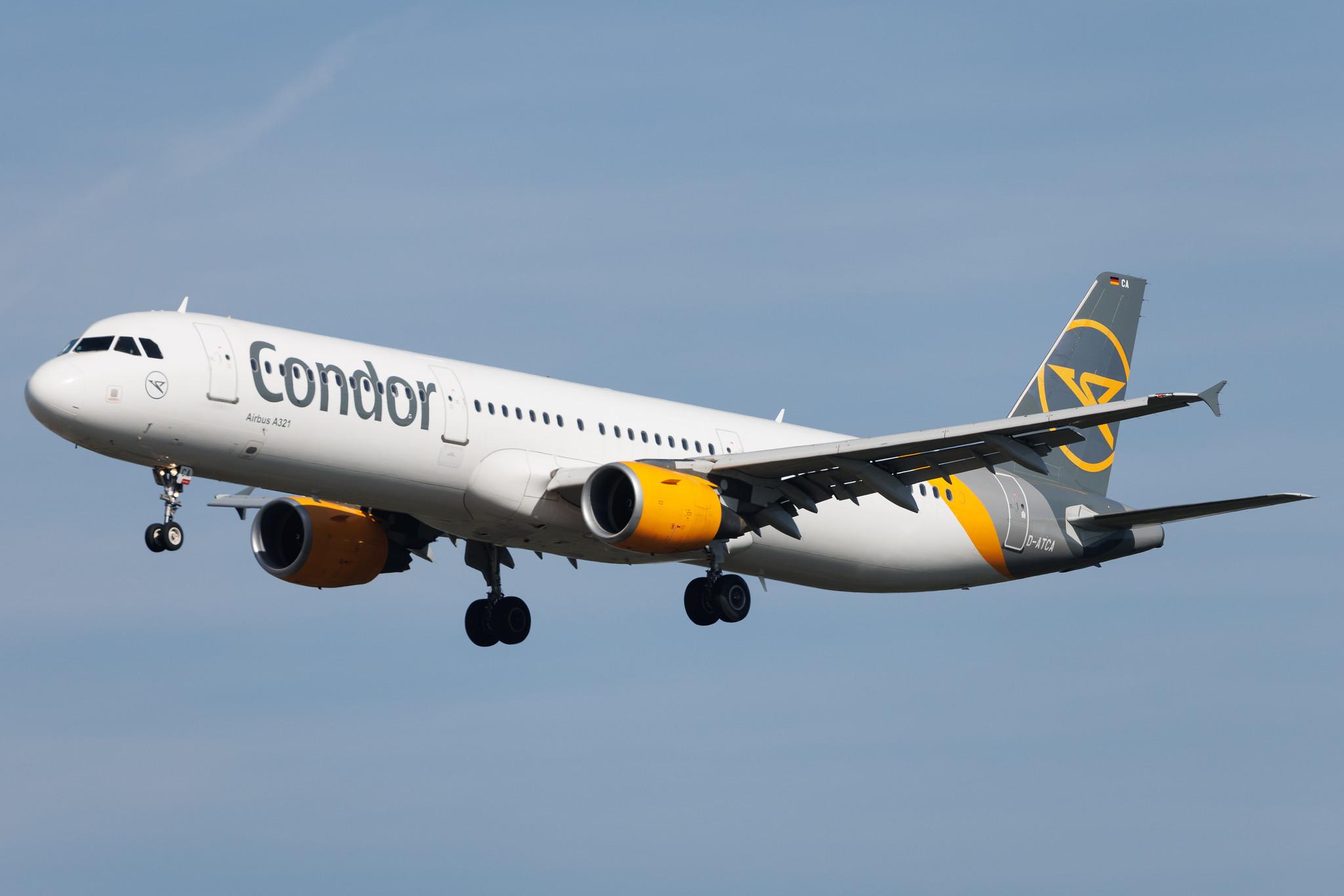 Frankfurt Airport: Condor (DE / CFG) | Airbus A321-211 A321 | D-ATCA | MSN 4334