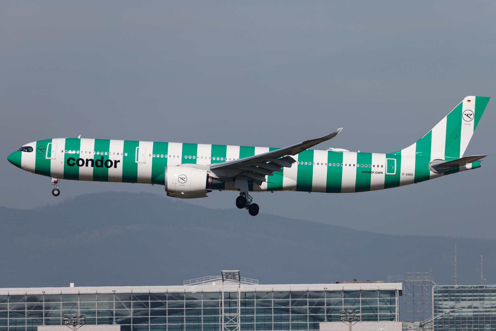 Frankfurt Airport: Condor (DE / CFG) | Airbus A330-941 A339 | D-ANRK | MSN 2040