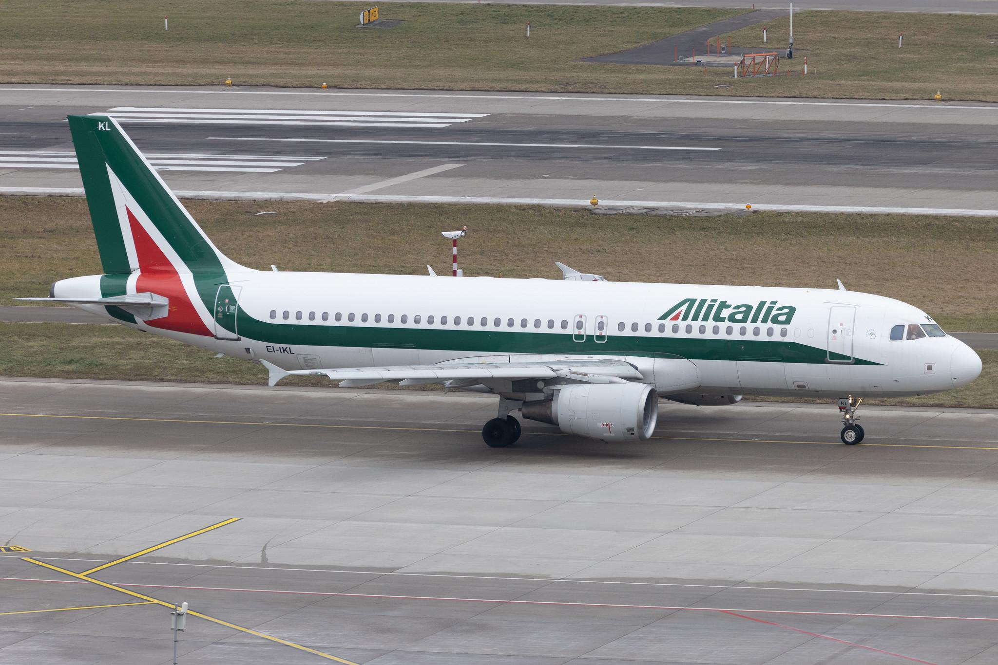 Flughafen Zürich: ITA Airways (AZ / ITY) | Airbus A320-214 A320 | EI-IKL | MSN 01489
