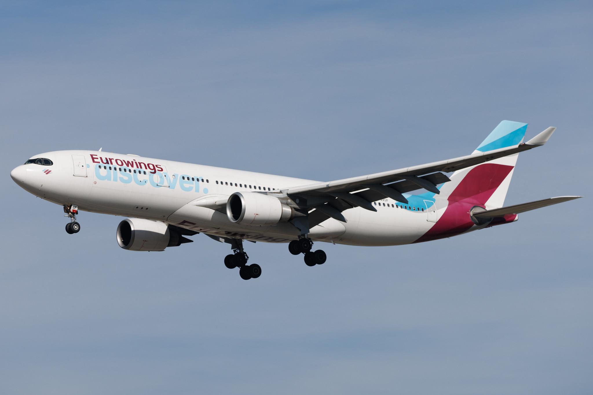 Frankfurt Airport: Discover Airlines (4Y / OCN) |  Airbus A330-203 A332 | D-AXGF | MSN 0616