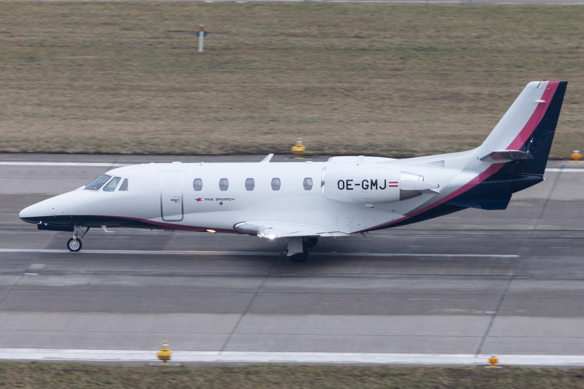 Flughafen Zürich: Tyrolean Jet Services (/ TJS) | Operator: Tyrolean Jets & Services | Cessna 560XL Citation XLS+ C56X | OE-GMJ | MSN 560-6039