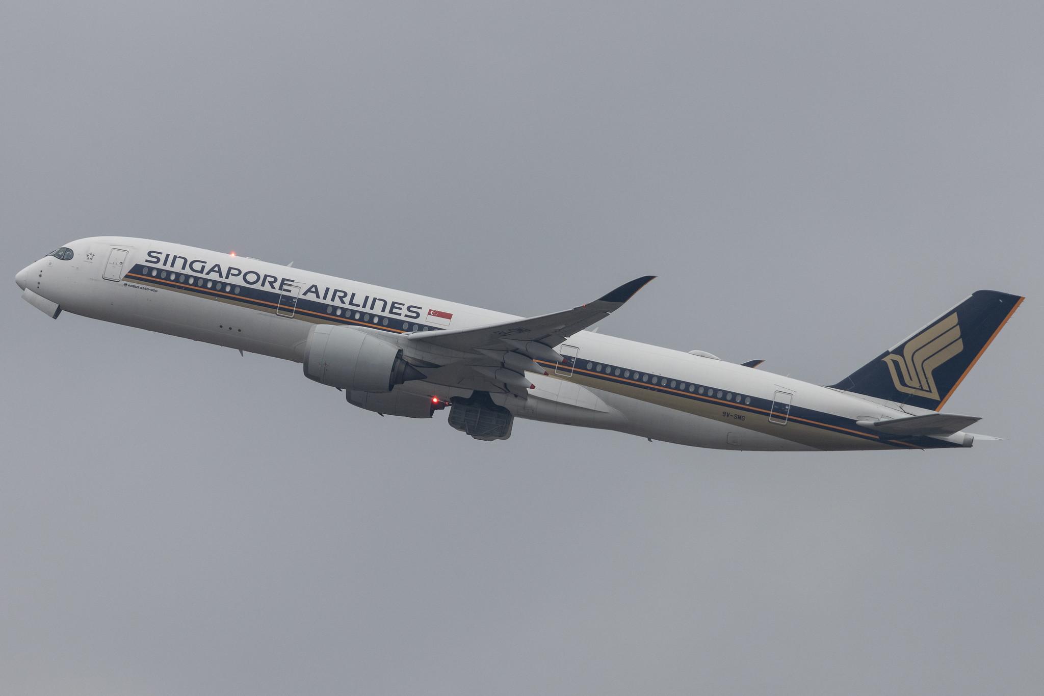 Flughafen Zürich: Singapore Airlines (SQ / SIA) | Airbus A350-941 A359 | 9V-SMG | MSN 062
