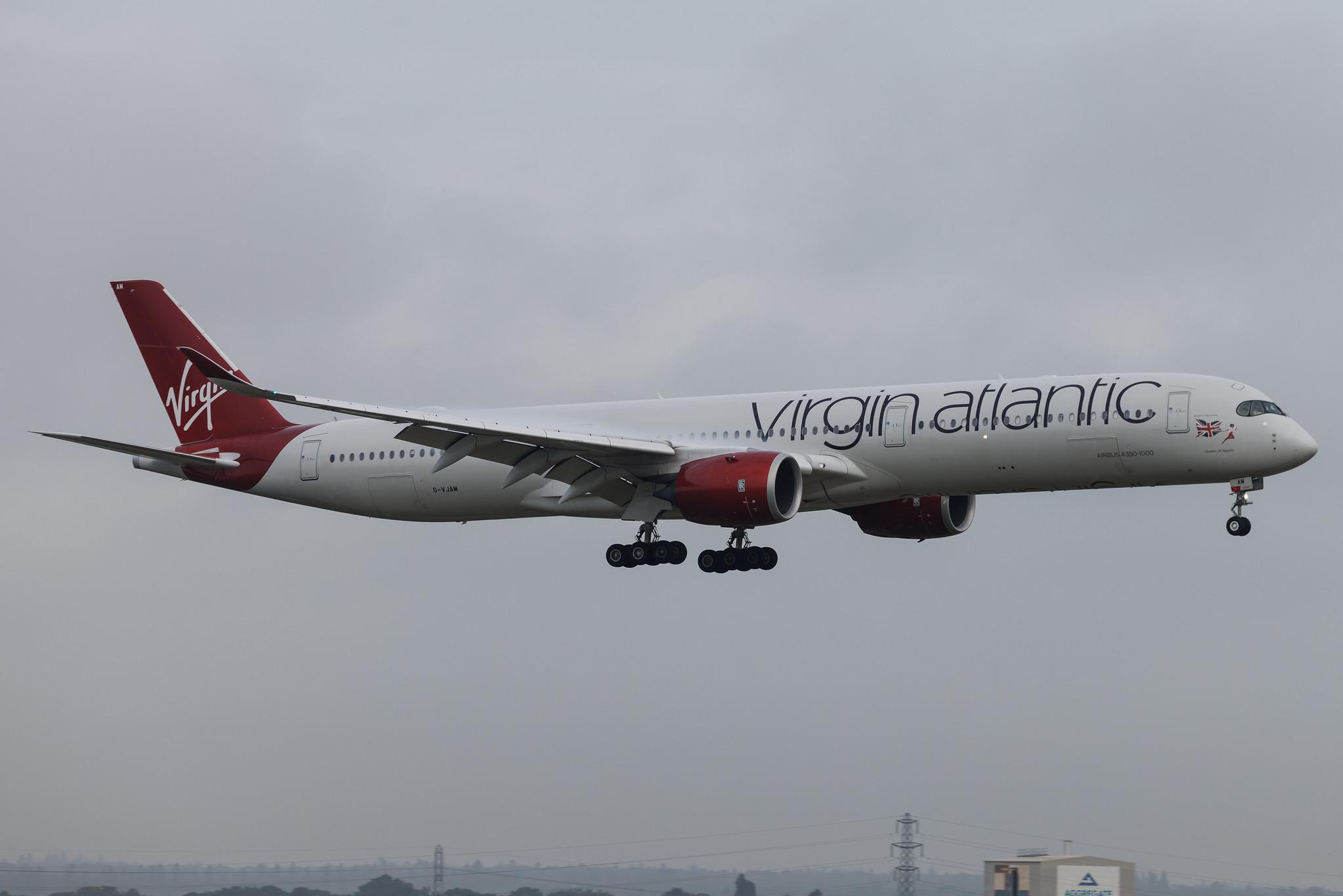 London Heathrow: Virgin Atlantic (VS / VIR) | Airbus A350-1041 A35K | G-VJAM | MSN 336