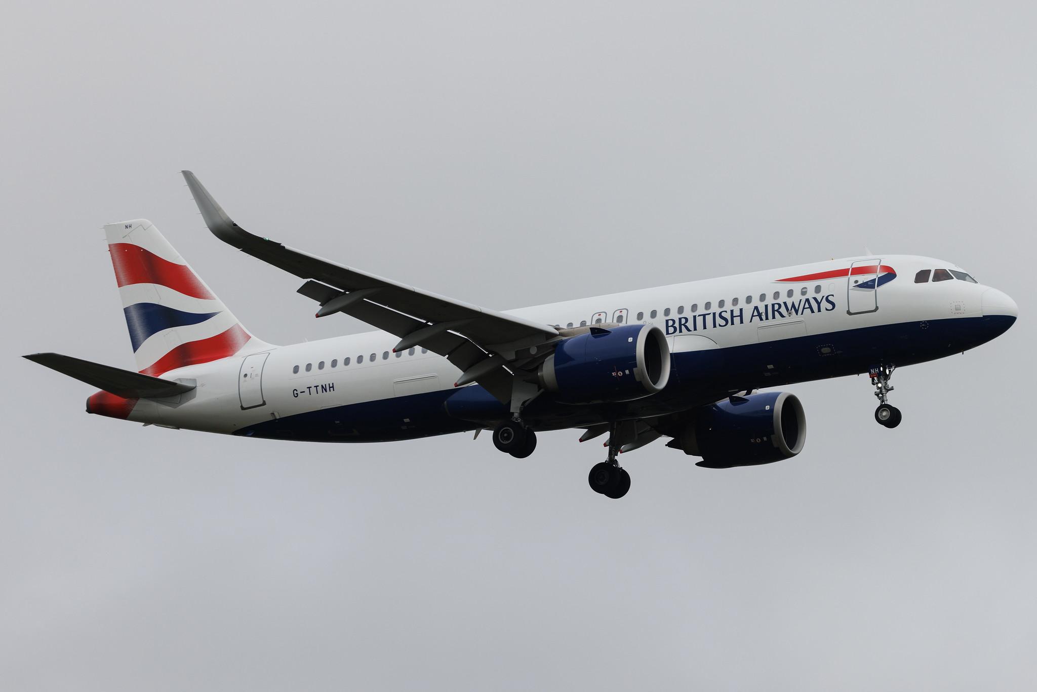 London Heathrow: British Airways (BA / BAW) | Airbus A320-251N A20N | G-TTNH | MSN 8489