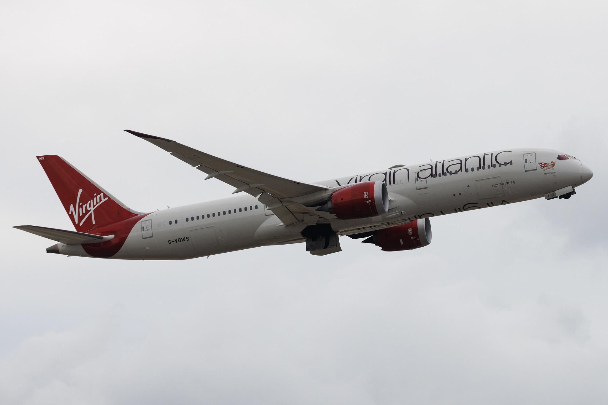 London Heathrow: Virgin Atlantic (VS / VIR) | Boeing 787-9 Dreamliner B789 | G-VOWS | MSN 37974