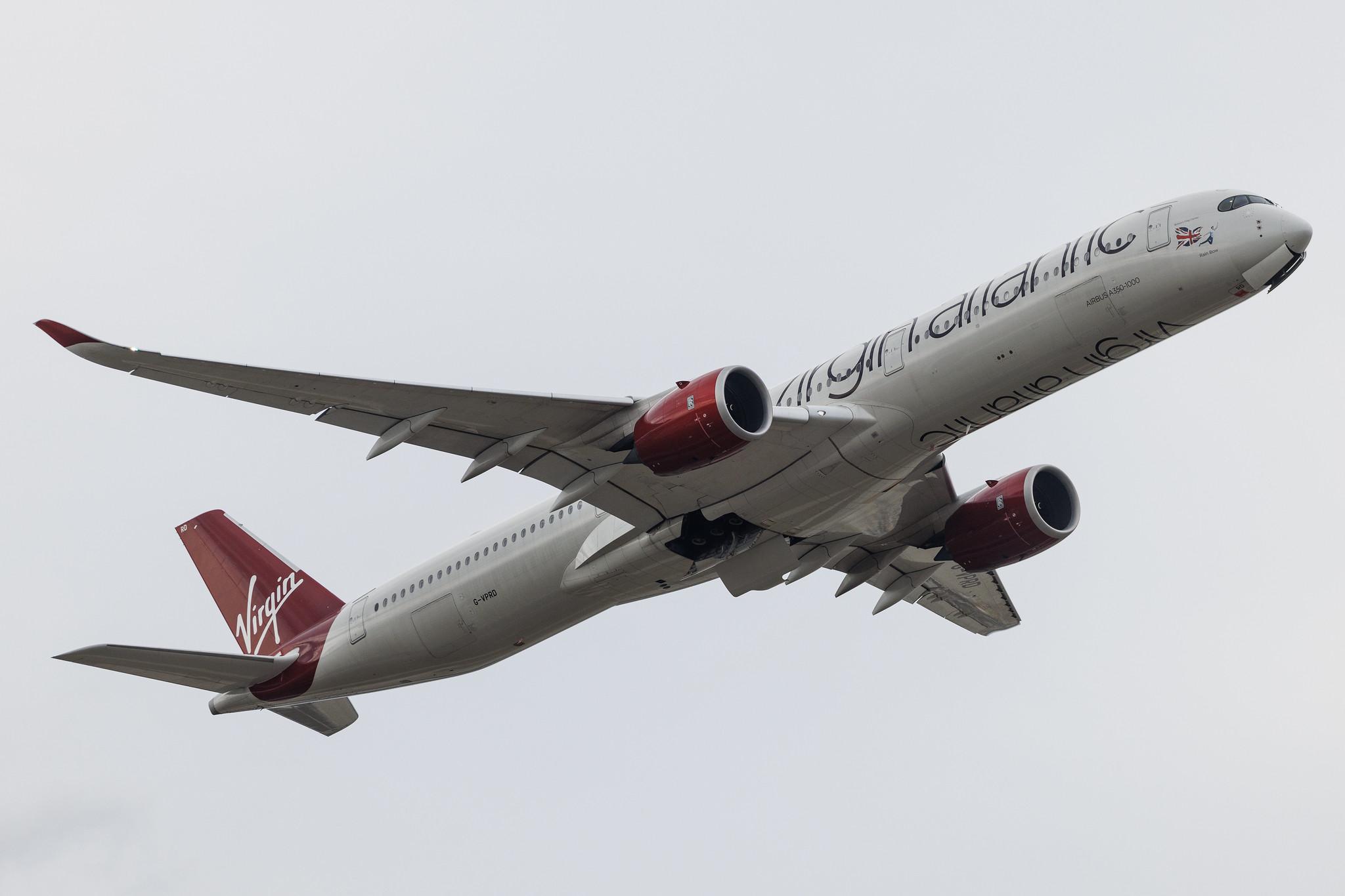 London Heathrow: Virgin Atlantic (VS / VIR) | Airbus A350-1041 A35K | G-VPRD | MSN 319