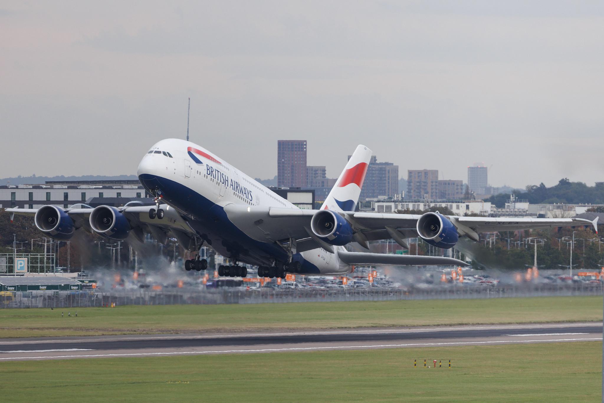 London Heathrow: British Airways (BA / BAW) | Airbus A380-841 A388 | G-XLEA | MSN 095