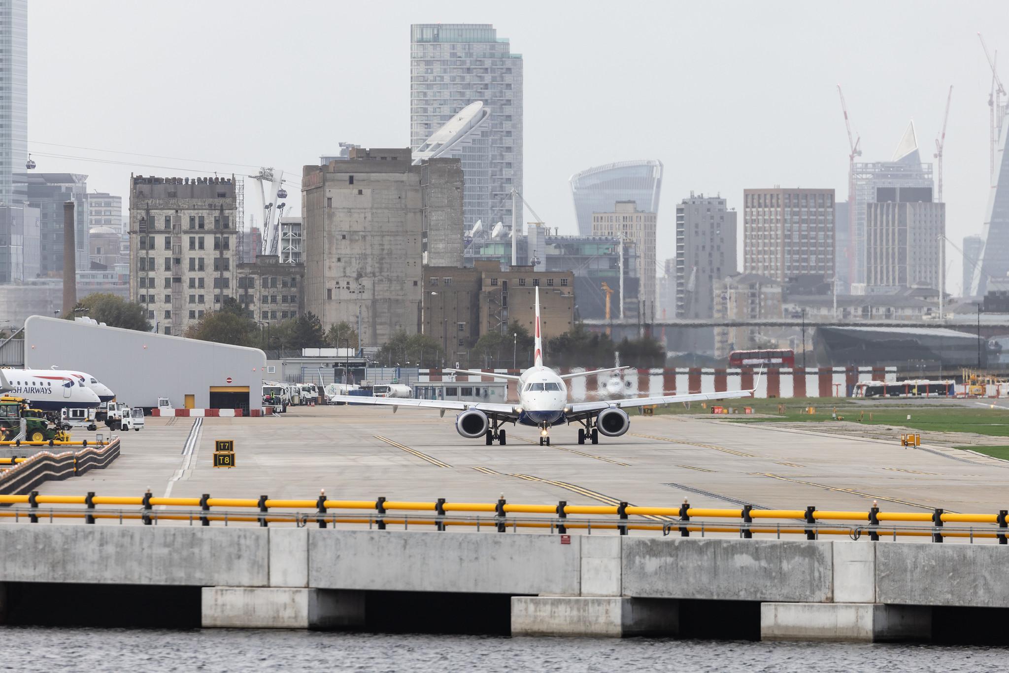 London City Airport: British Airways (BA / BAW) | Operator: BA CityFlyer | E190 | G-LCYO | MSN 19000430