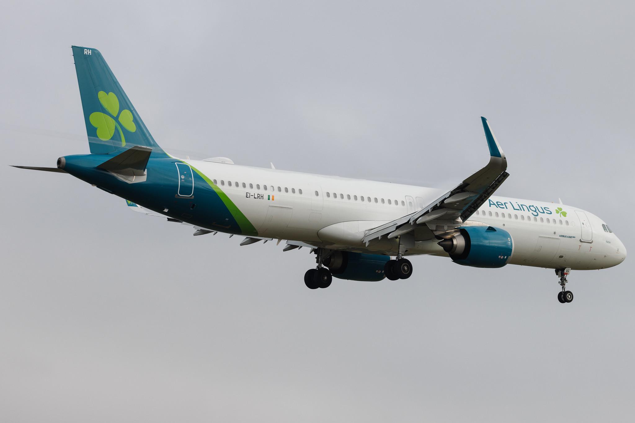 London Heathrow: Aer Lingus (EI / EIN) | Airbus A321-253NX A21N | EI-LRH | MSN 10319