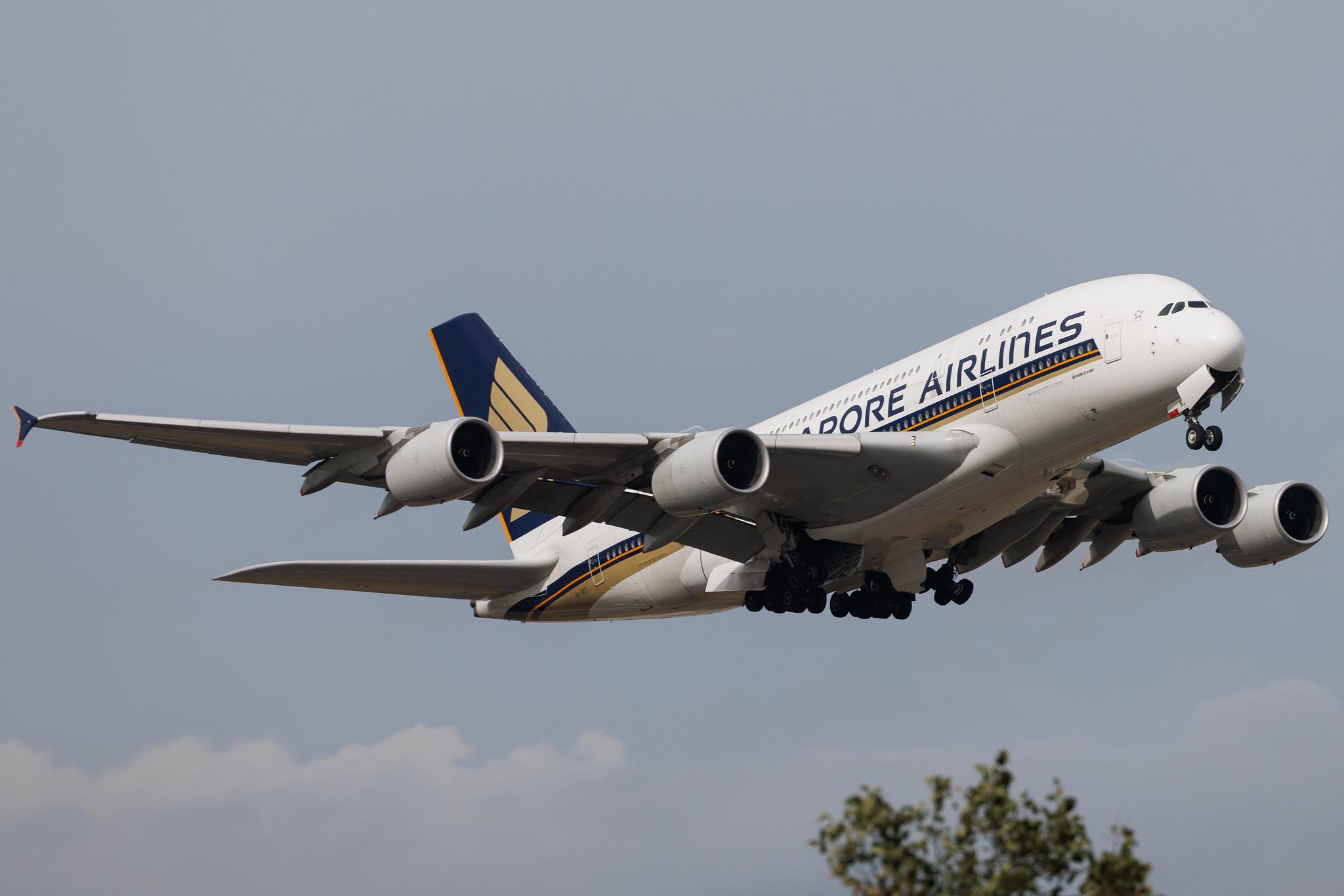 London Heathrow: Singapore Airlines (SQ / SIA) | Airbus A380-841 A388 | 9V-SKZ | MSN 255
