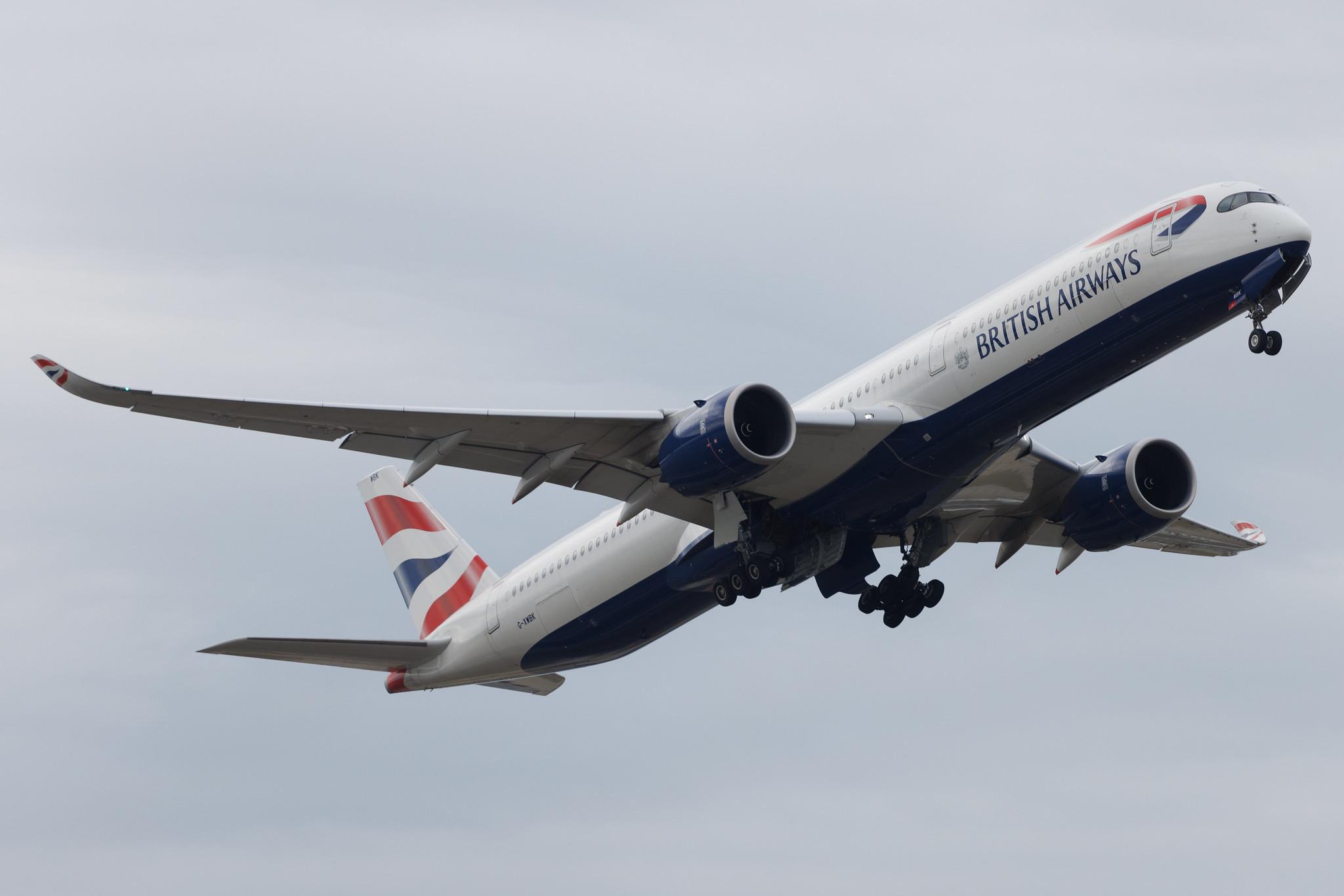 London Heathrow: British Airways (BA / BAW) | Airbus A350-1041 A35K | G-XWBK | MSN 495