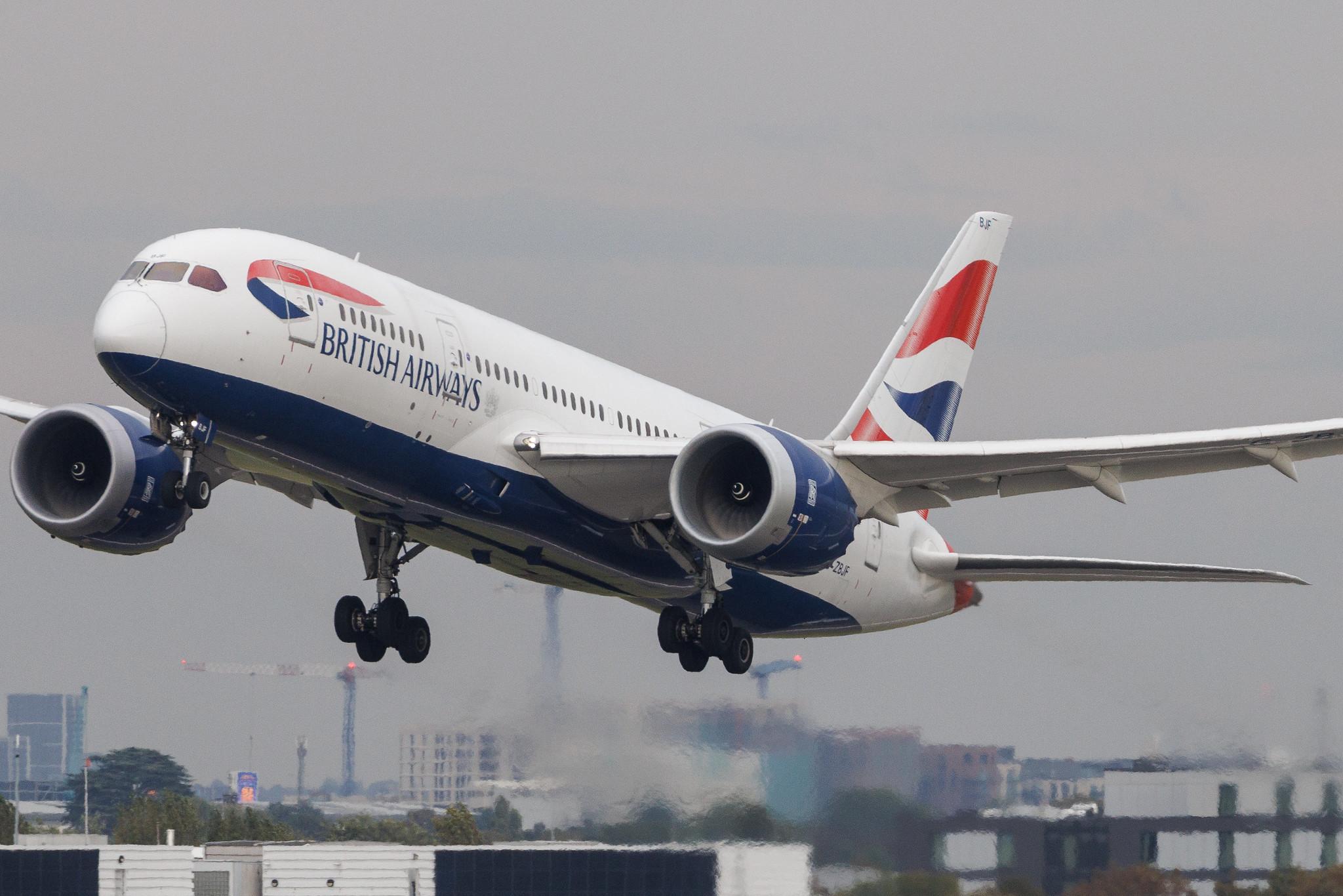 London Heathrow: British Airways (BA / BAW) | Boeing 787-8 Dreamliner B788 | G-ZBJF | MSN 38613
