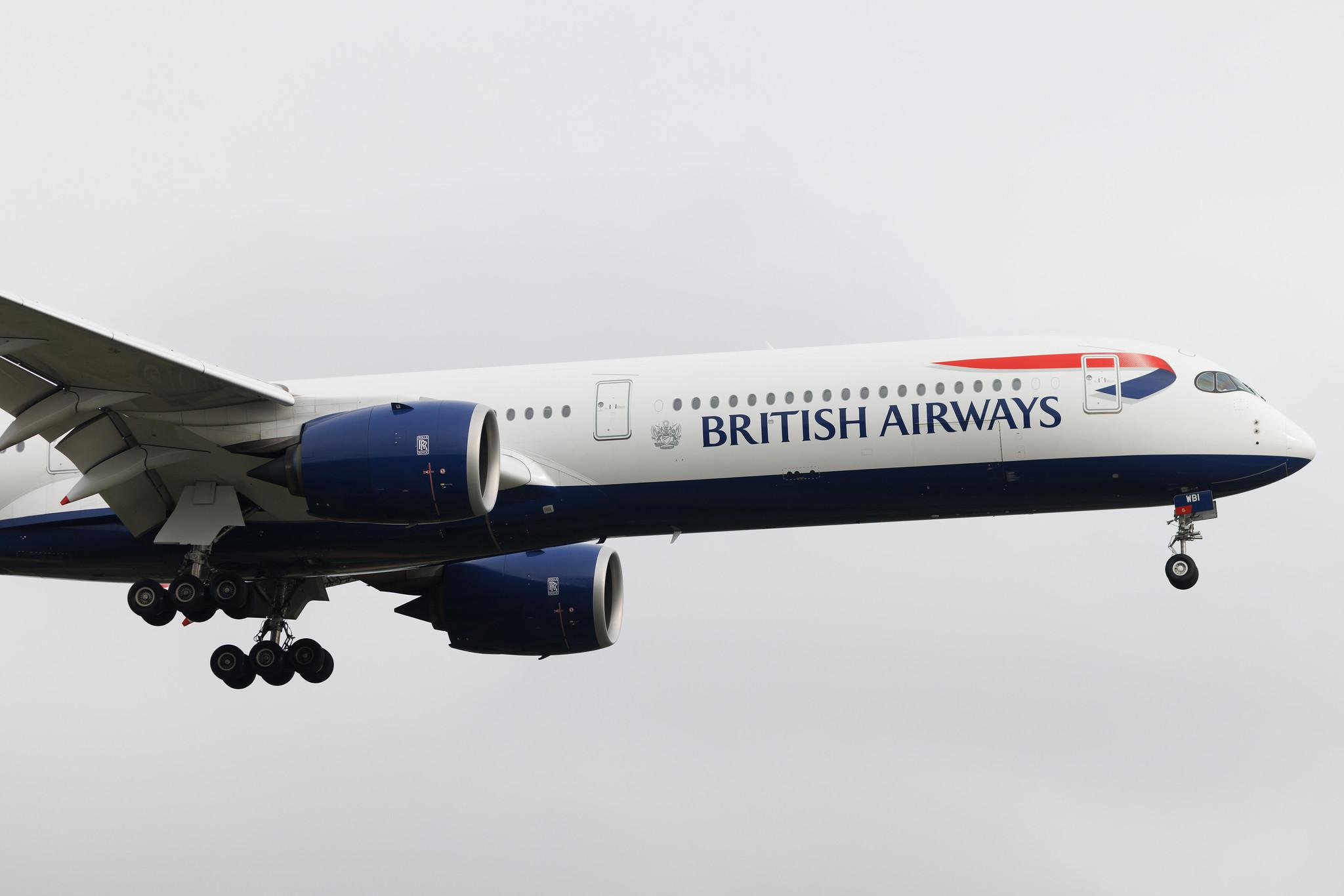 London Heathrow: British Airways (BA / BAW) | Airbus A350-1041 A35K | G-XWBI | MSN 473