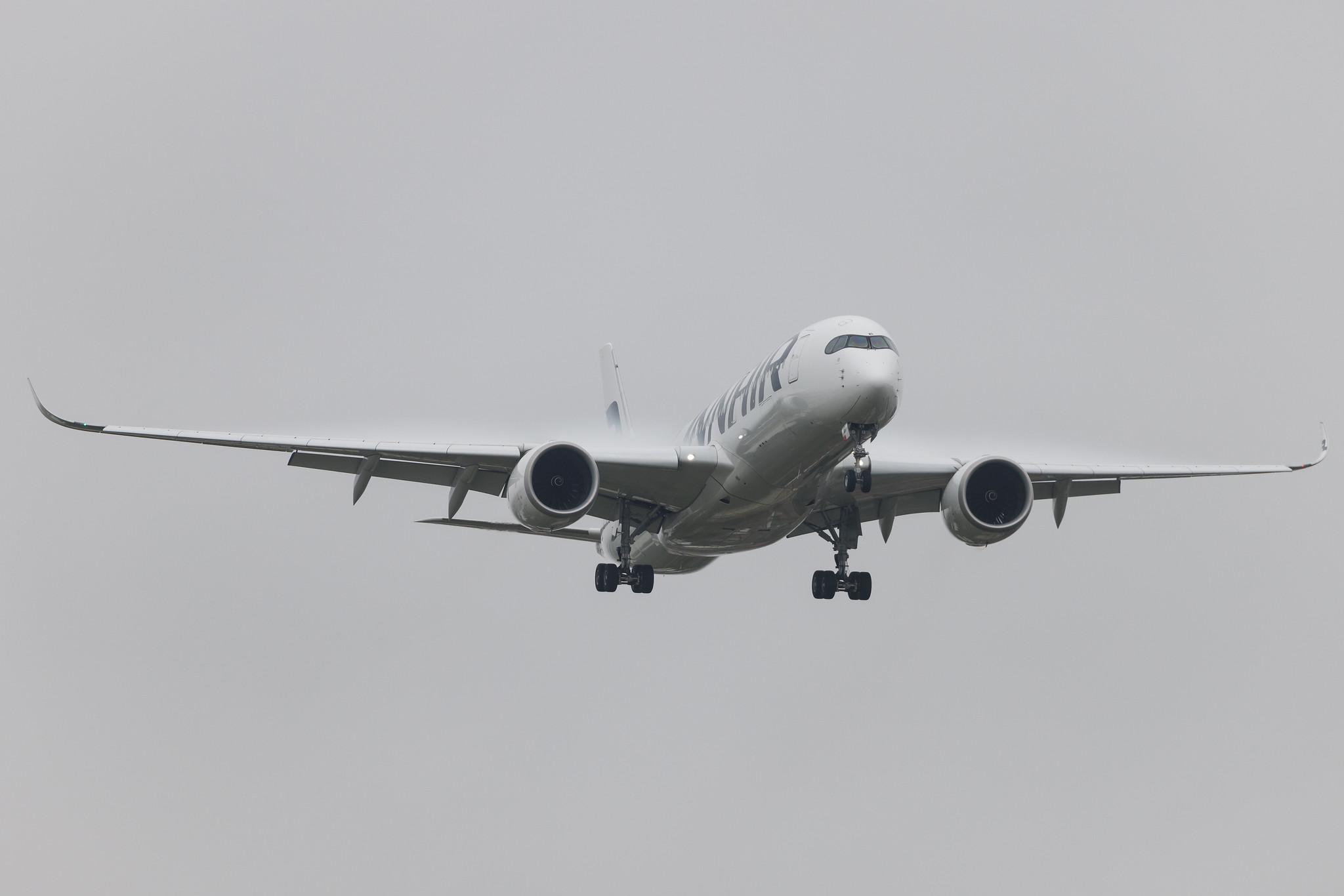 London Heathrow: Finnair (AY / FIN) | Livery: Bringing us together since 1923 Sticker | Airbus A350-941 A359 | OH-LWR | MSN 410