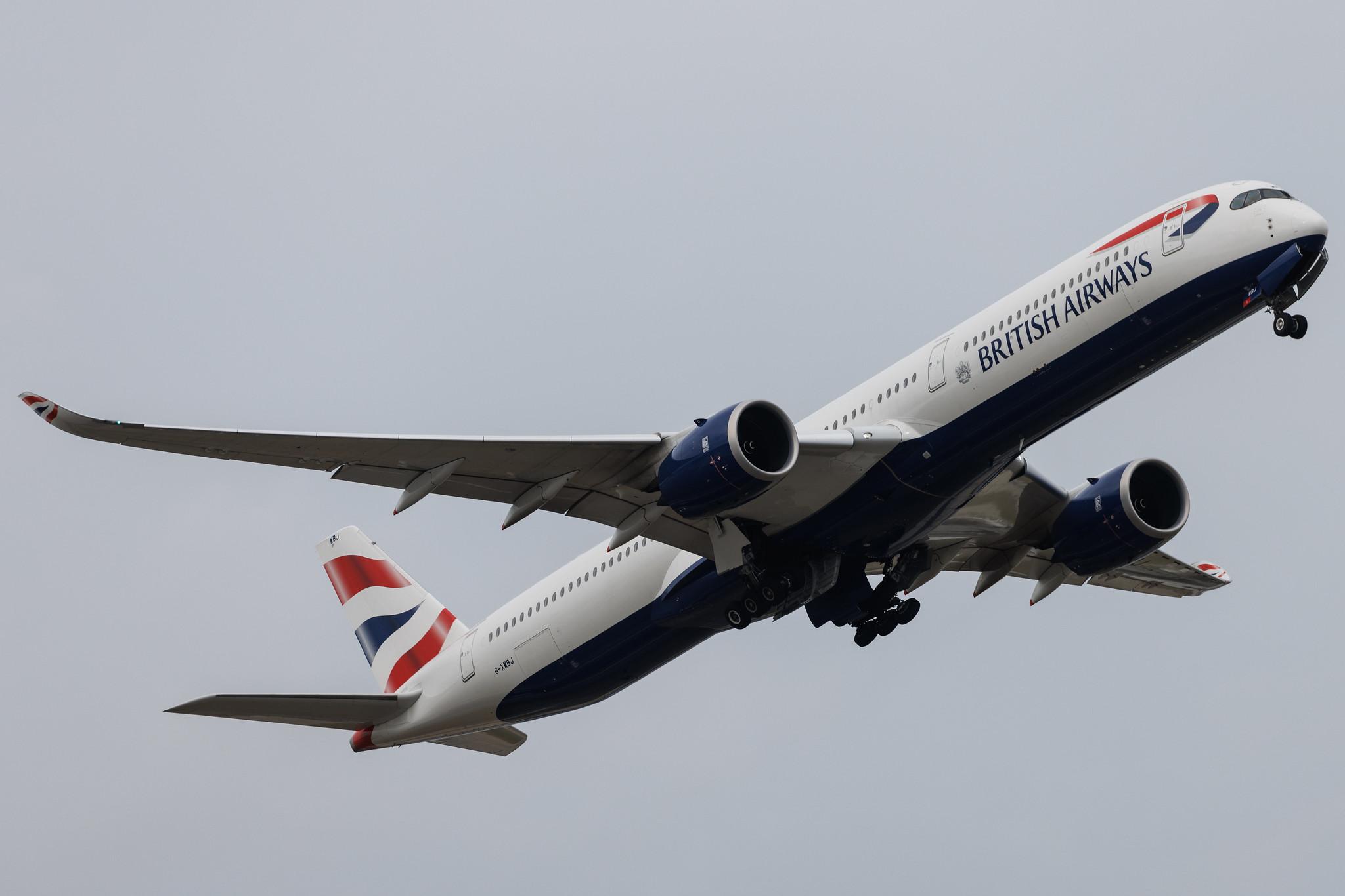 London Heathrow: British Airways (BA / BAW) | Airbus A350-1041 A35K | G-XWBJ | MSN 490