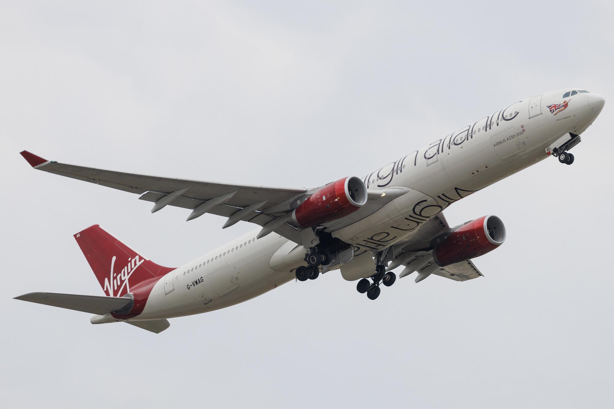 London Heathrow: Virgin Atlantic (VS / VIR) | Airbus A330-343 A333 | G-VWAG | MSN 1341