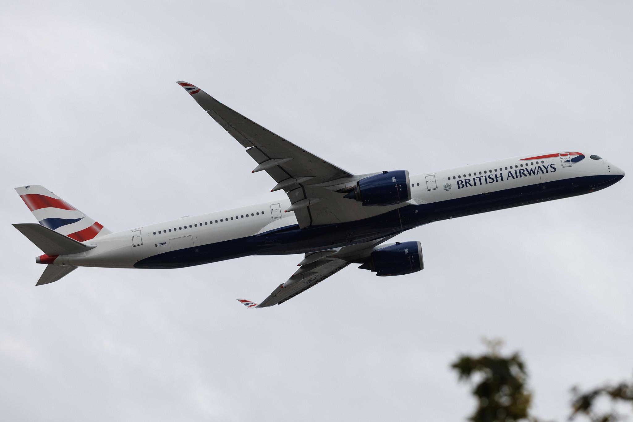 London Heathrow: British Airways (BA / BAW) | Airbus A350-1041 A35K | G-XWBI | MSN 473