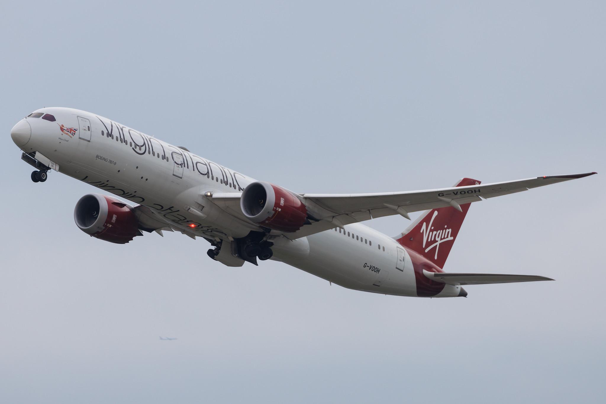 London Heathrow: Virgin Atlantic (VS / VIR) | Boeing 787-9 Dreamliner B789 | G-VOOH | MSN 37968