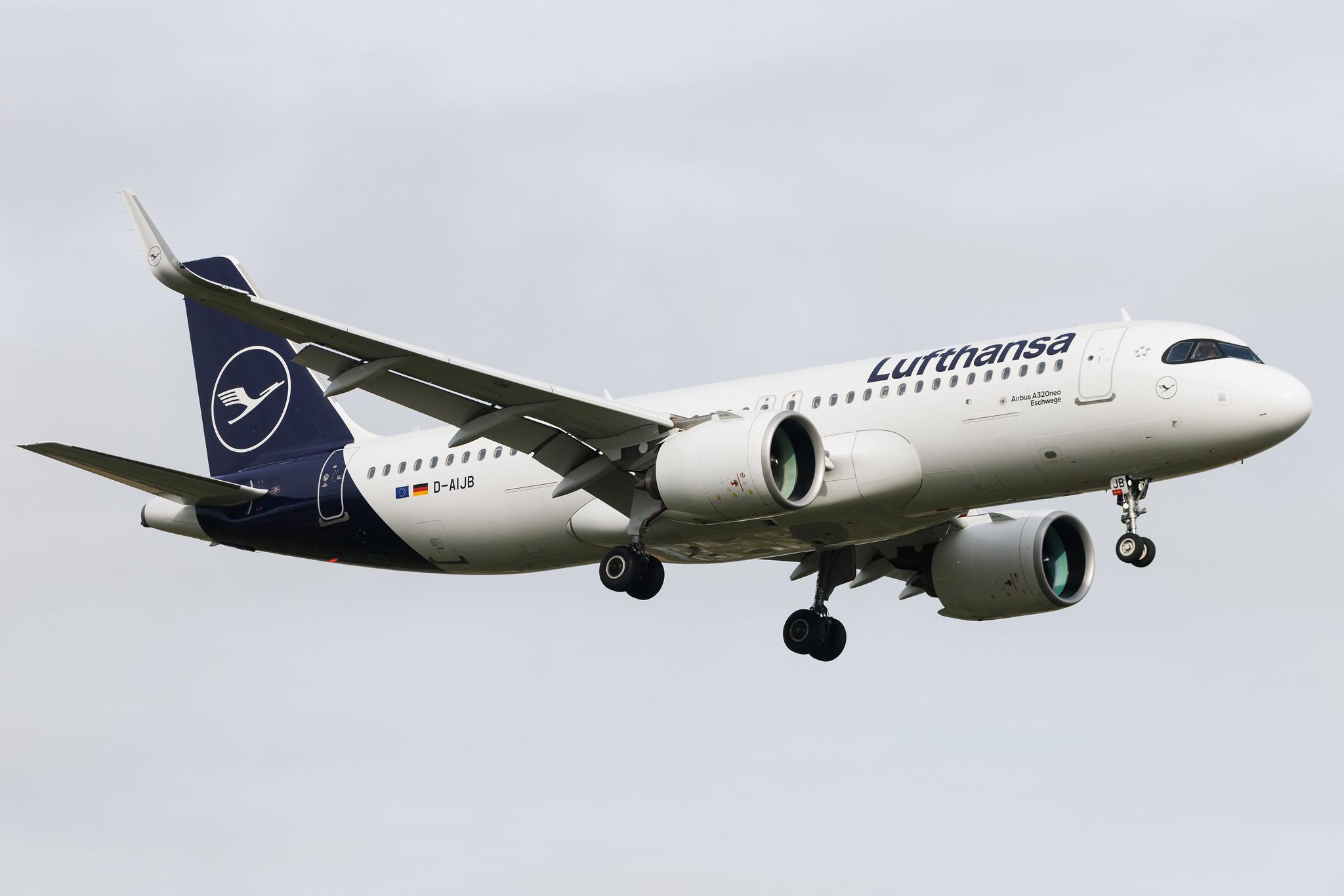 London Heathrow: Lufthansa (LH / DLH) | Airbus A320-271N A20N | D-AIJB | MSN 09493