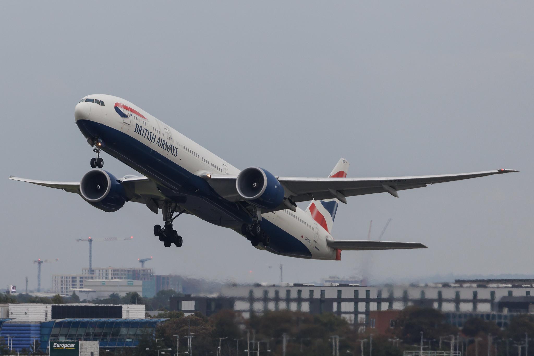 London Heathrow: British Airways (BA / BAW) | Boeing 777-36N(ER) B77W | G-STBD | MSN 38695
