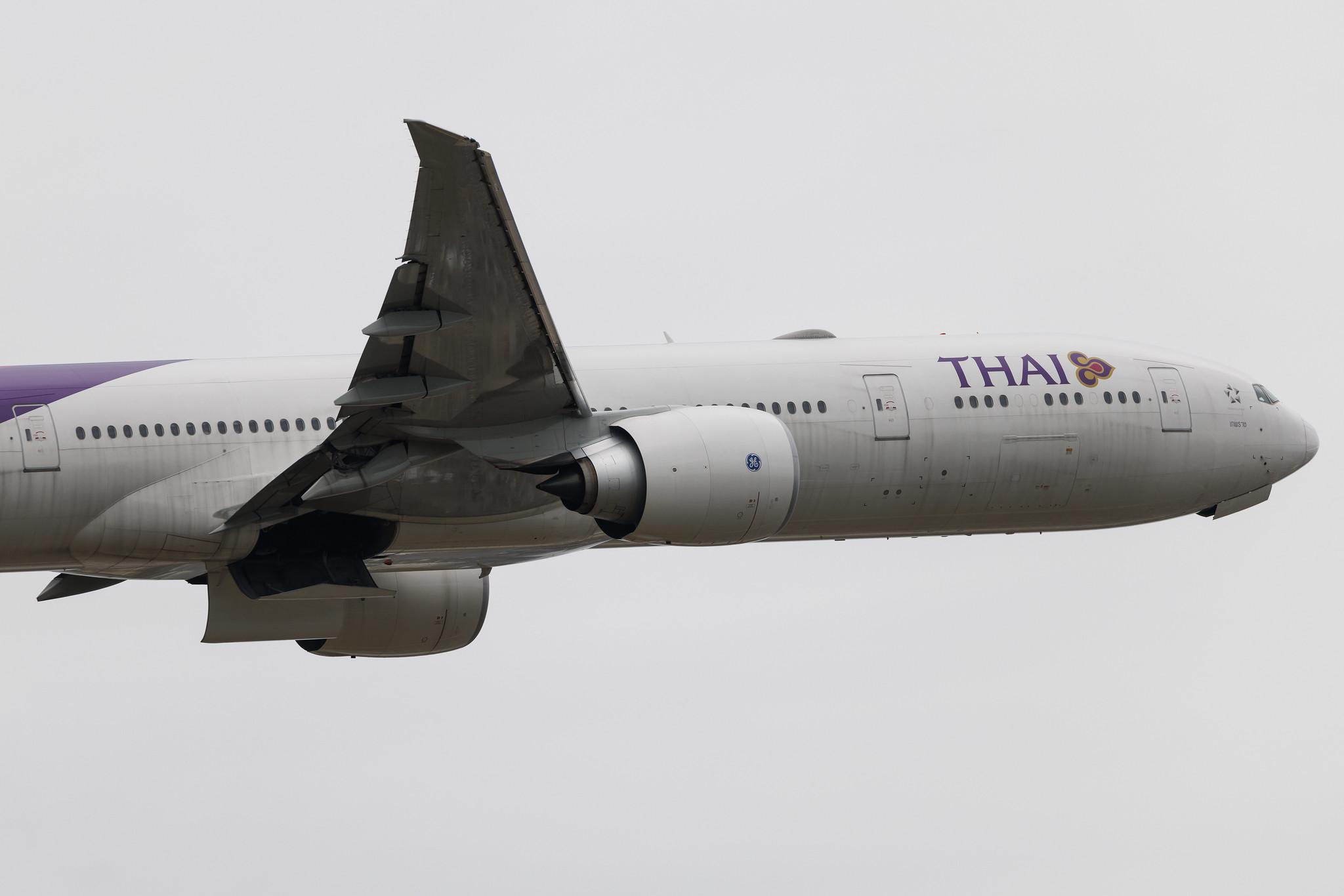 London Heathrow: Thai Airways (TG / THA) | Boeing 777-300(ER) B77W | HS-TTB | MSN 66588