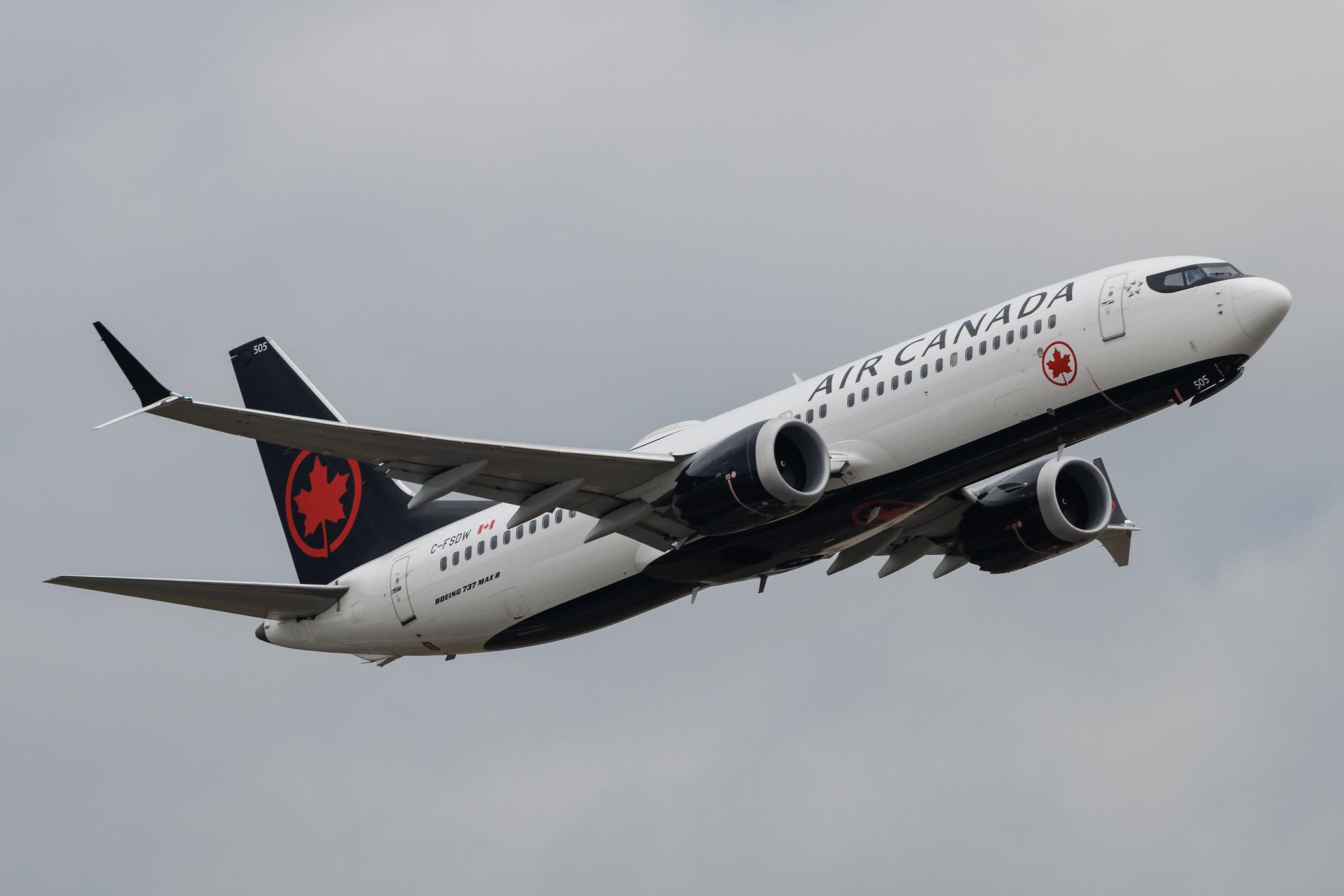 London Heathrow: Air Canada (AC / ACA) | Boeing 737 MAX 8 B38M | C-FSDW | MSN 61212