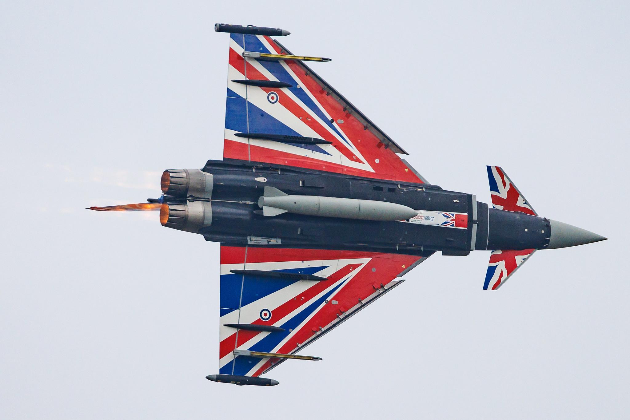 AIR SHOW Radom: United Kingdom - Royal Air Force (/ RFR) | Livery: RAF | Operator: United Kingdom - Royal Air Force Air Transport | Eurofighter EF-2000 Typhoon F.2 EUFI | ZJ914 | MSN BS005
