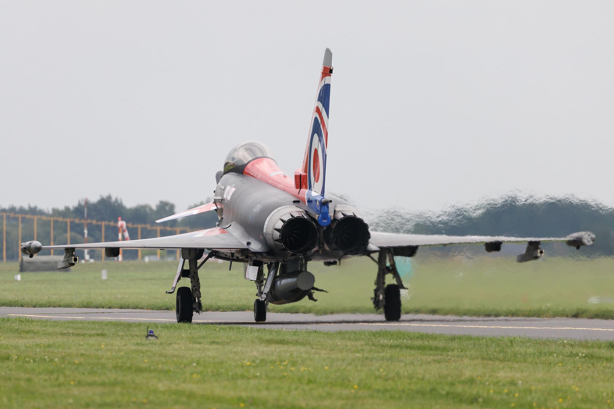AIR SHOW Radom: United Kingdom - Royal Air Force (/ RFR) | Livery: RAF | Operator: United Kingdom - Royal Air Force Air Transport | Eurofighter EF-2000 Typhoon F.2 EUFI | ZJ914 | MSN BS005