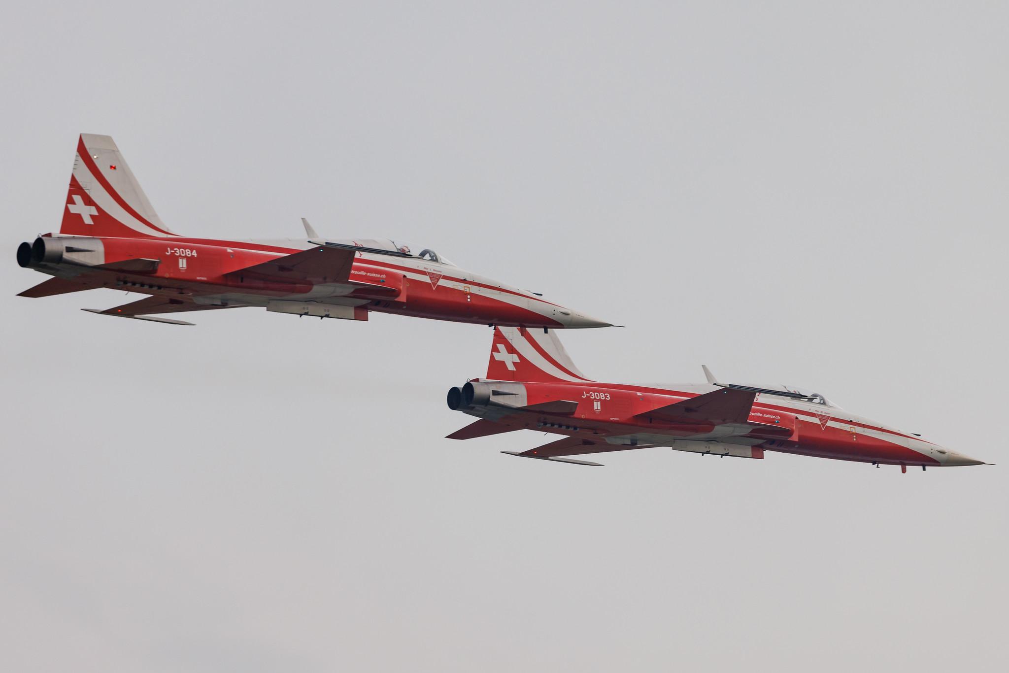 AIR SHOW Radom: Swiss Air Force (/ SUI) | Northrop F-5E Tiger II | J-3084 | MSN L1084/1187