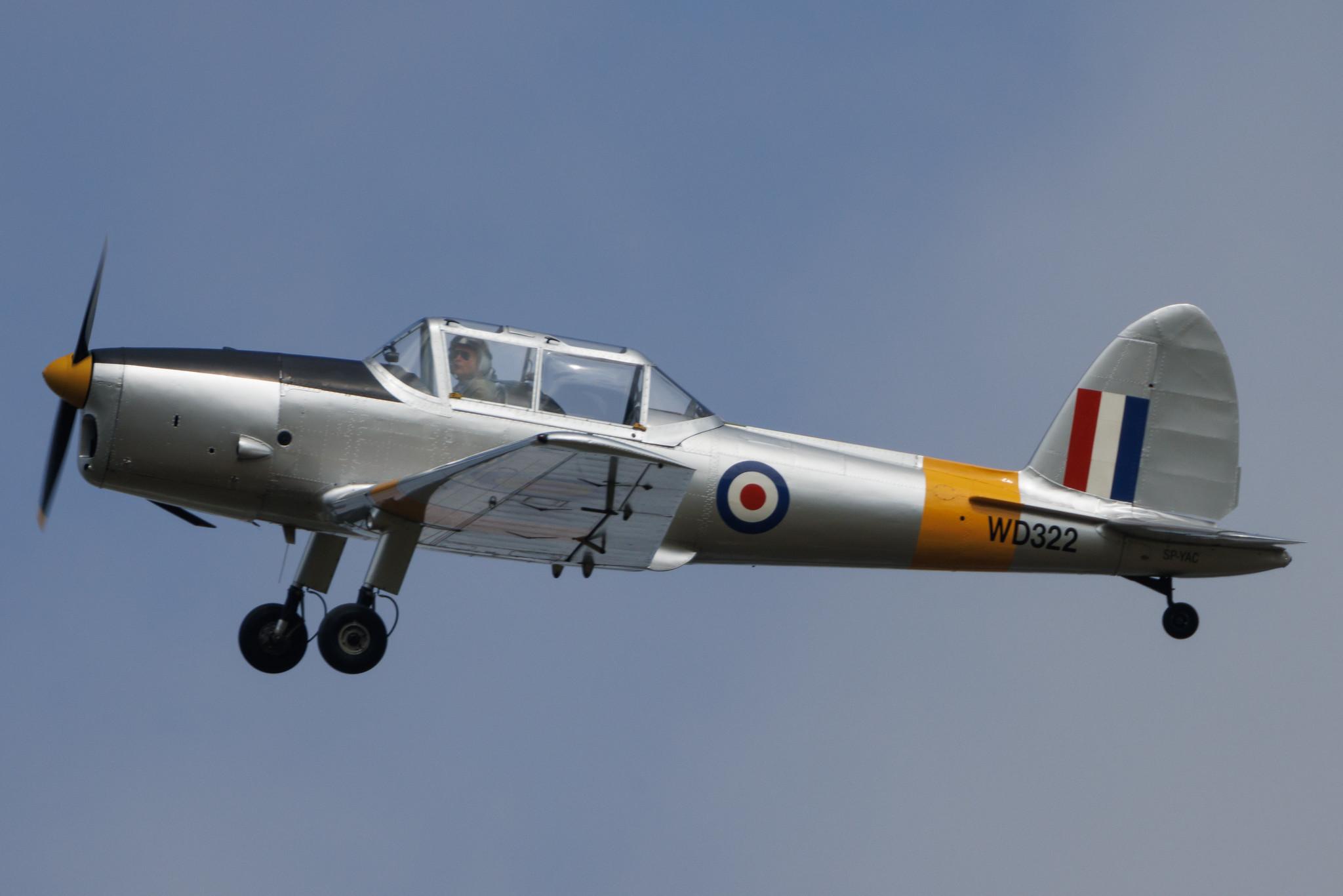 AIR SHOW Radom: Private owner | De Havilland Canada DHC-1 Chipmunk | SP-YAC | MSN 50/1360