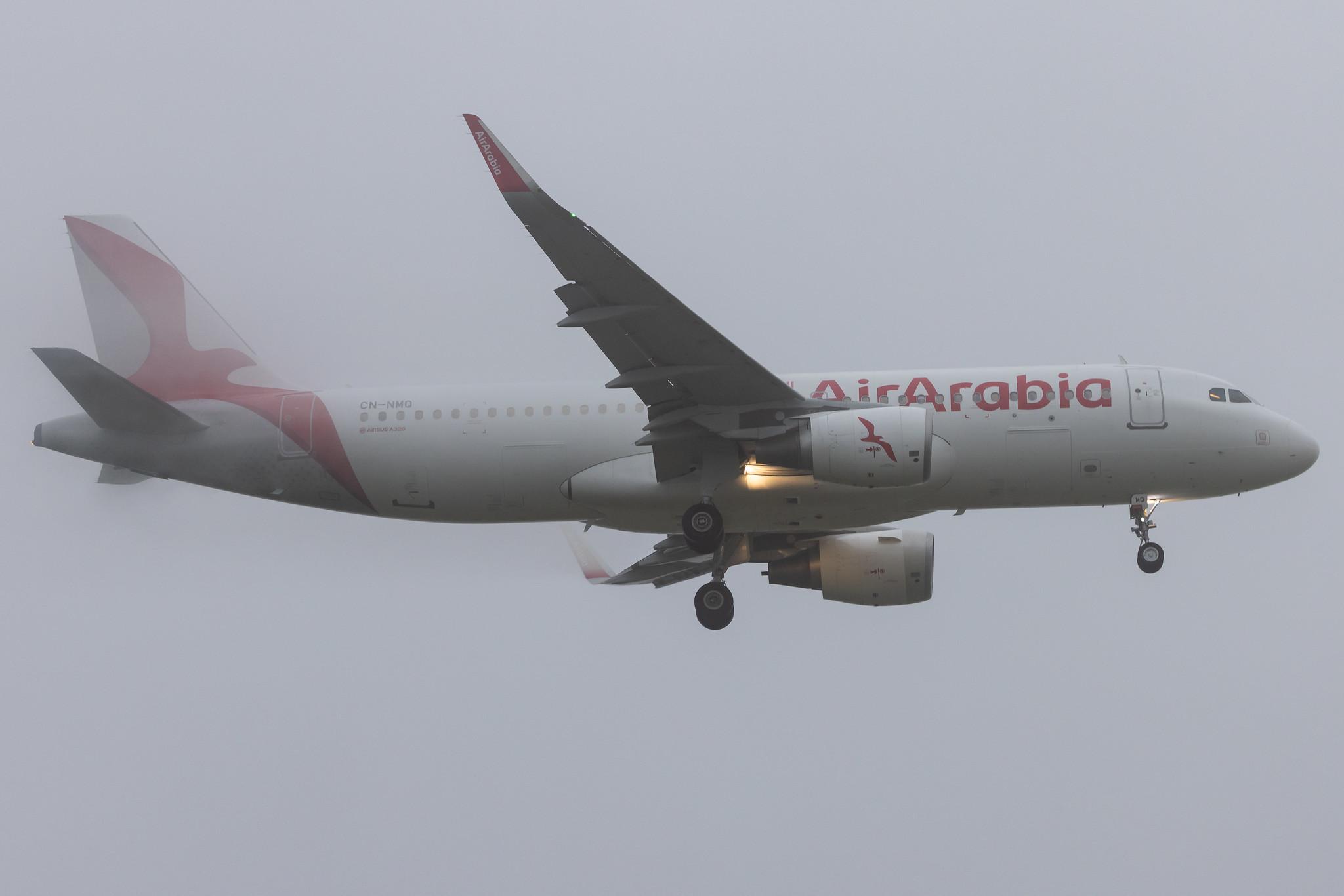 Amsterdam Schiphol: Air Arabia (G9 / ABY) | Operator: Air Arabia Maroc | Airbus A320-214 A320 | CN-NMQ | MSN 05984