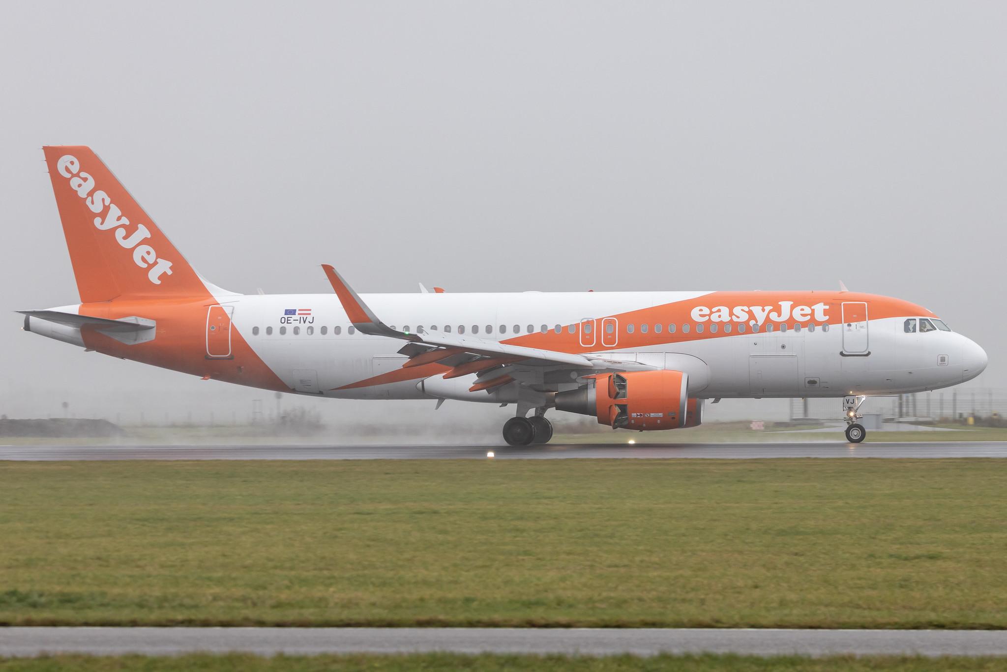 Amsterdam Schiphol: easyJet (U2 / EZY) | Operator: easyJet Europe | Airbus A320-214 A320 | OE-IVJ | MSN 5688
