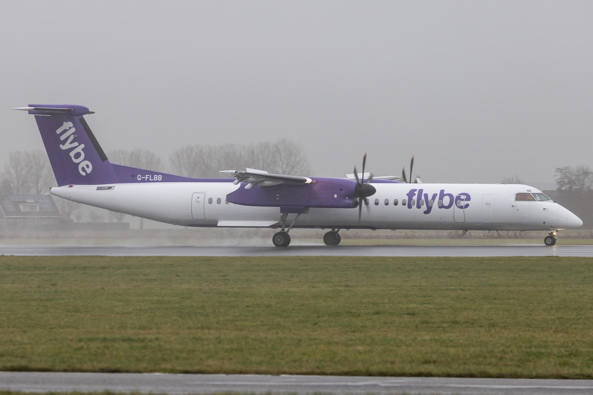 Amsterdam Schiphol: Flybe (BE / BEE) | De Havilland Canada Dash 8-400 DH8D | G-FLBB | MSN 4255