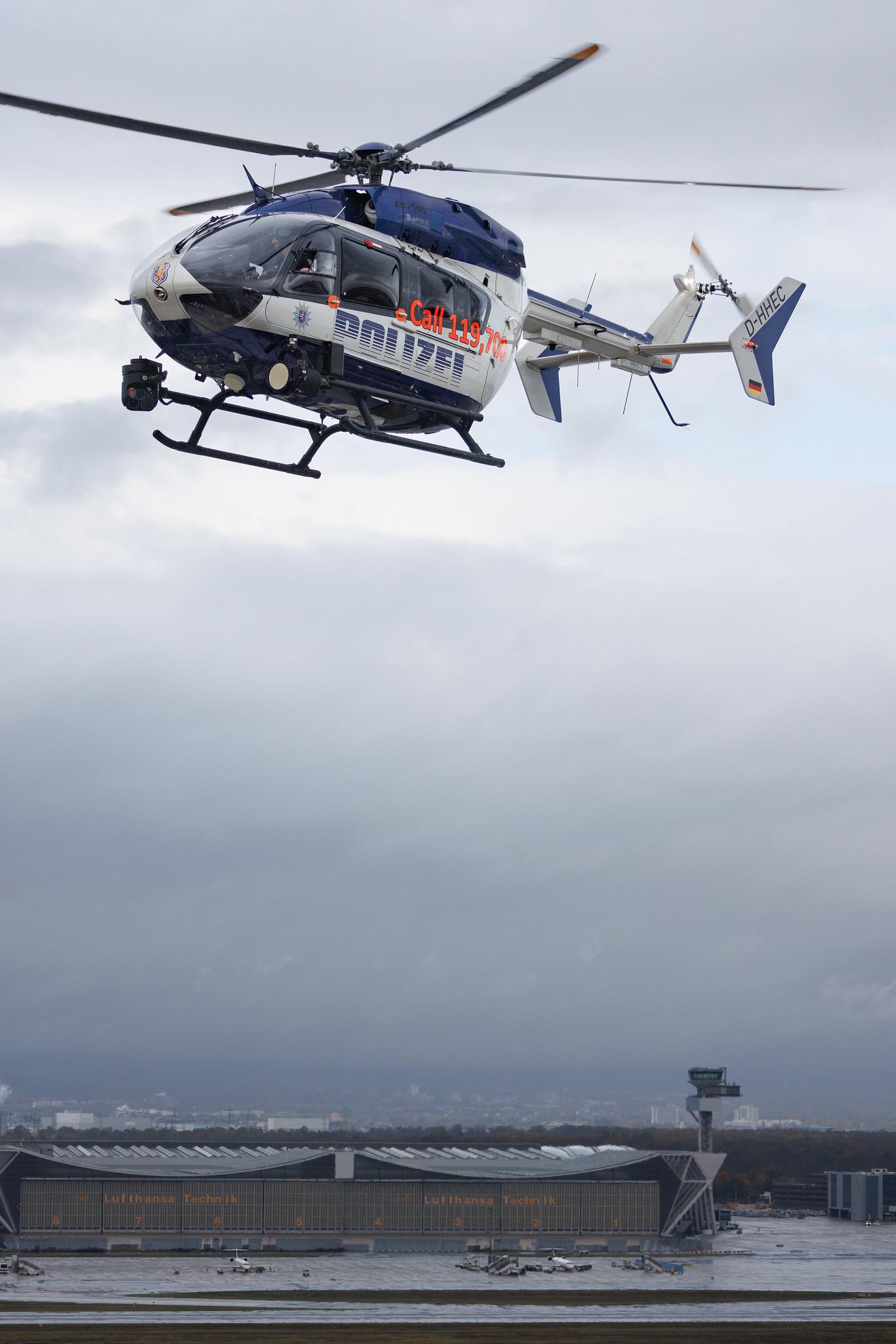 Frankfurt Airport: Polizei Hessen | Airbus Helicopters H145 EC45 | D-HHEC | MSN 9081