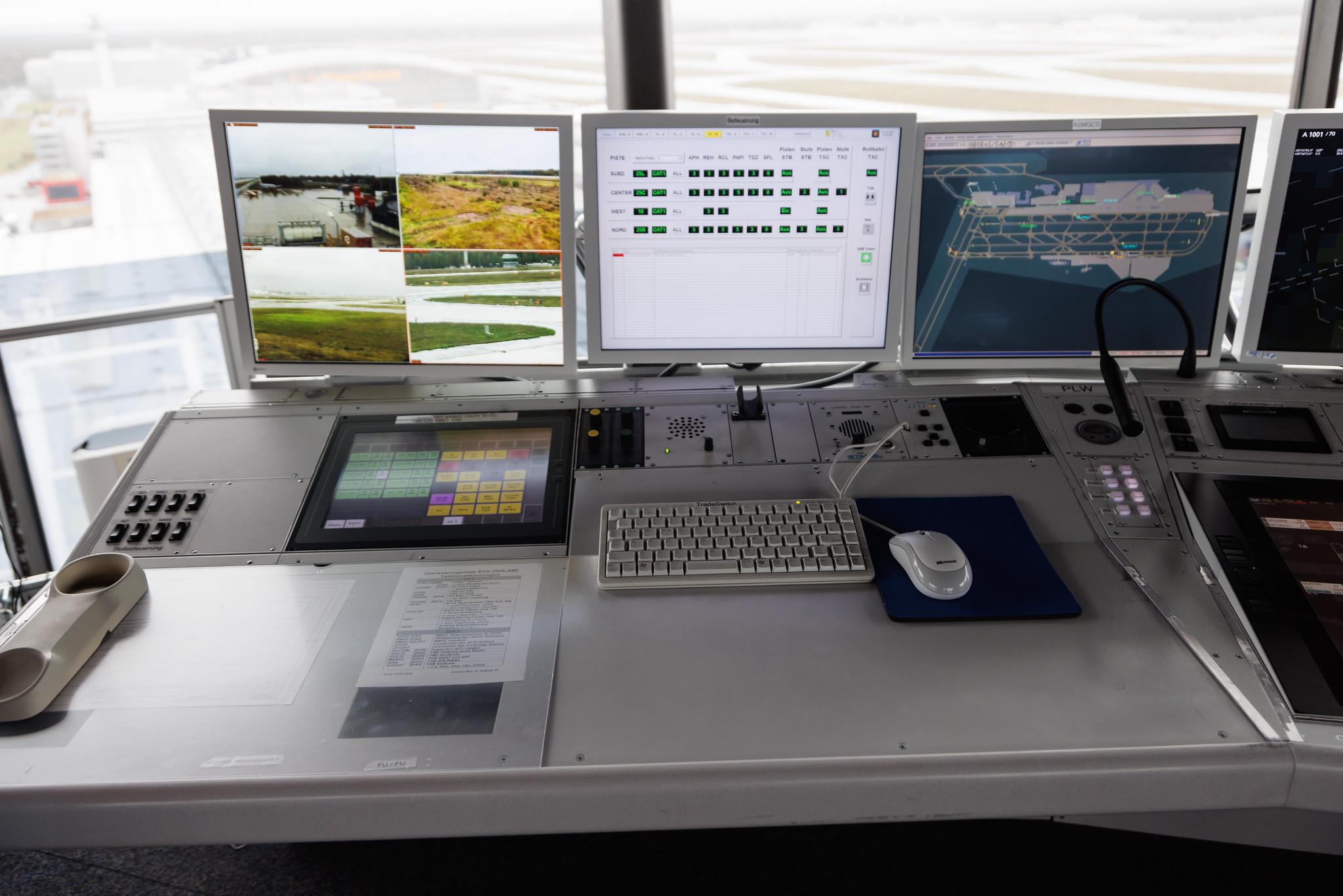 Frankfurt Airport: Contingency-Tower der DFS am Frankfurter Flughafen