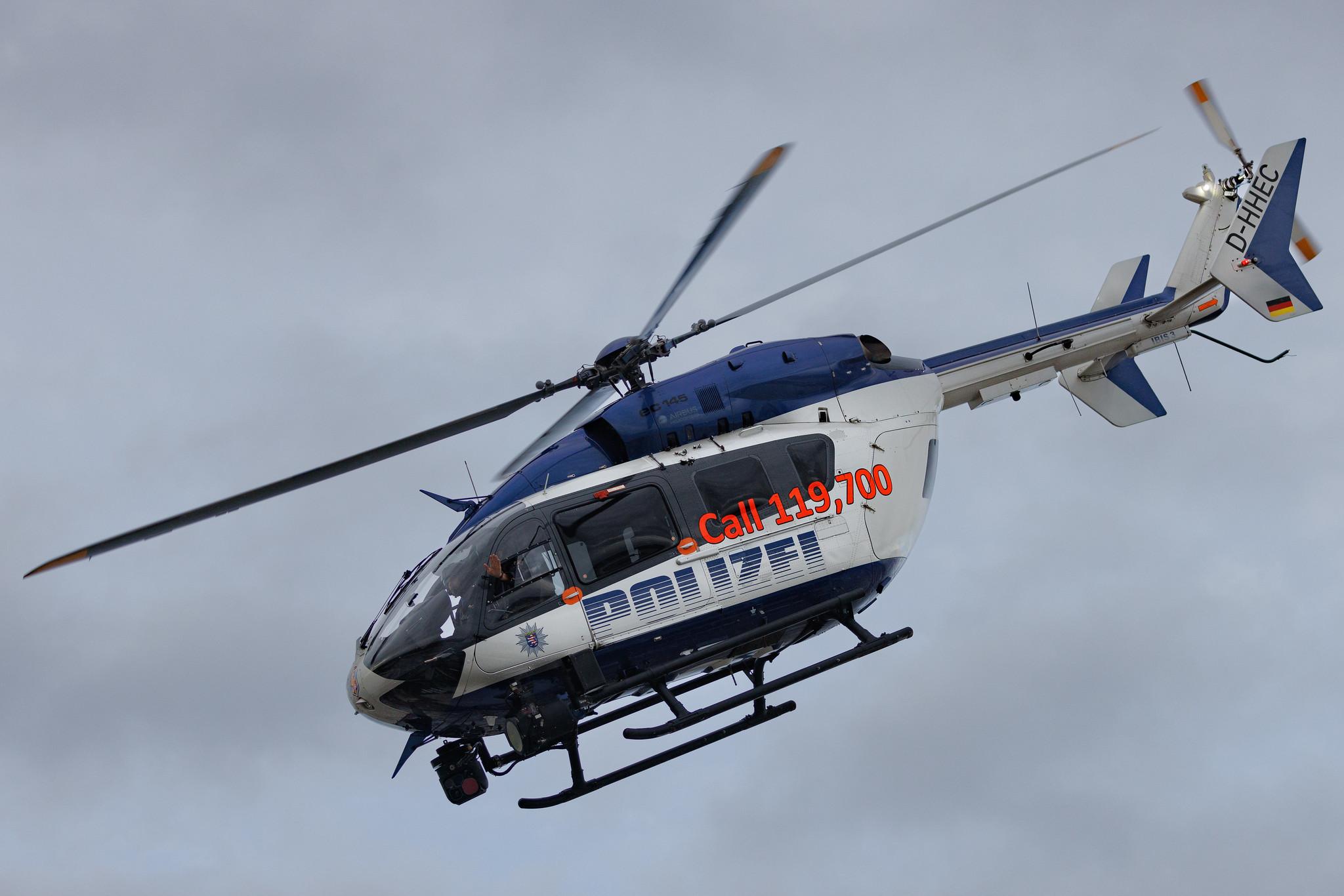Frankfurt Airport: Polizei Hessen | Airbus Helicopters H145 EC45 | D-HHEC | MSN 9081