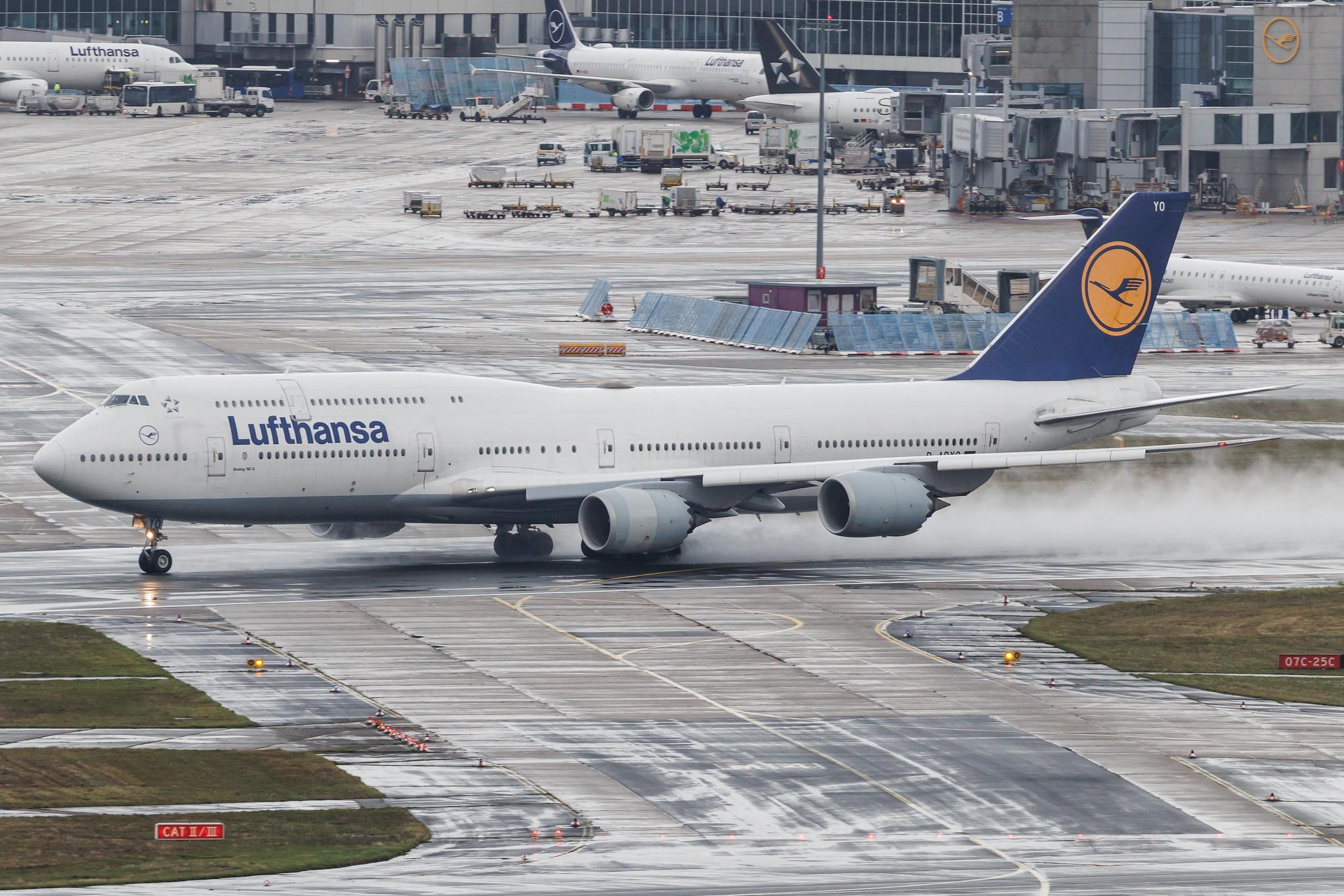 Frankfurt Airport: Lufthansa (LH / DLH) | Boeing 747-830 B748 | D-ABYO | MSN 37841