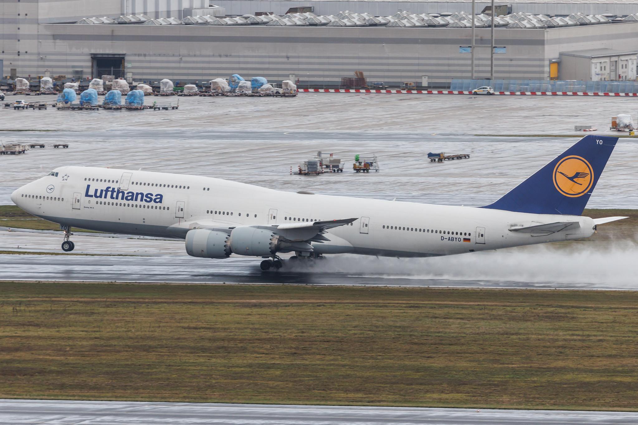 Frankfurt Airport: Lufthansa (LH / DLH) | Boeing 747-830 B748 | D-ABYO | MSN 37841