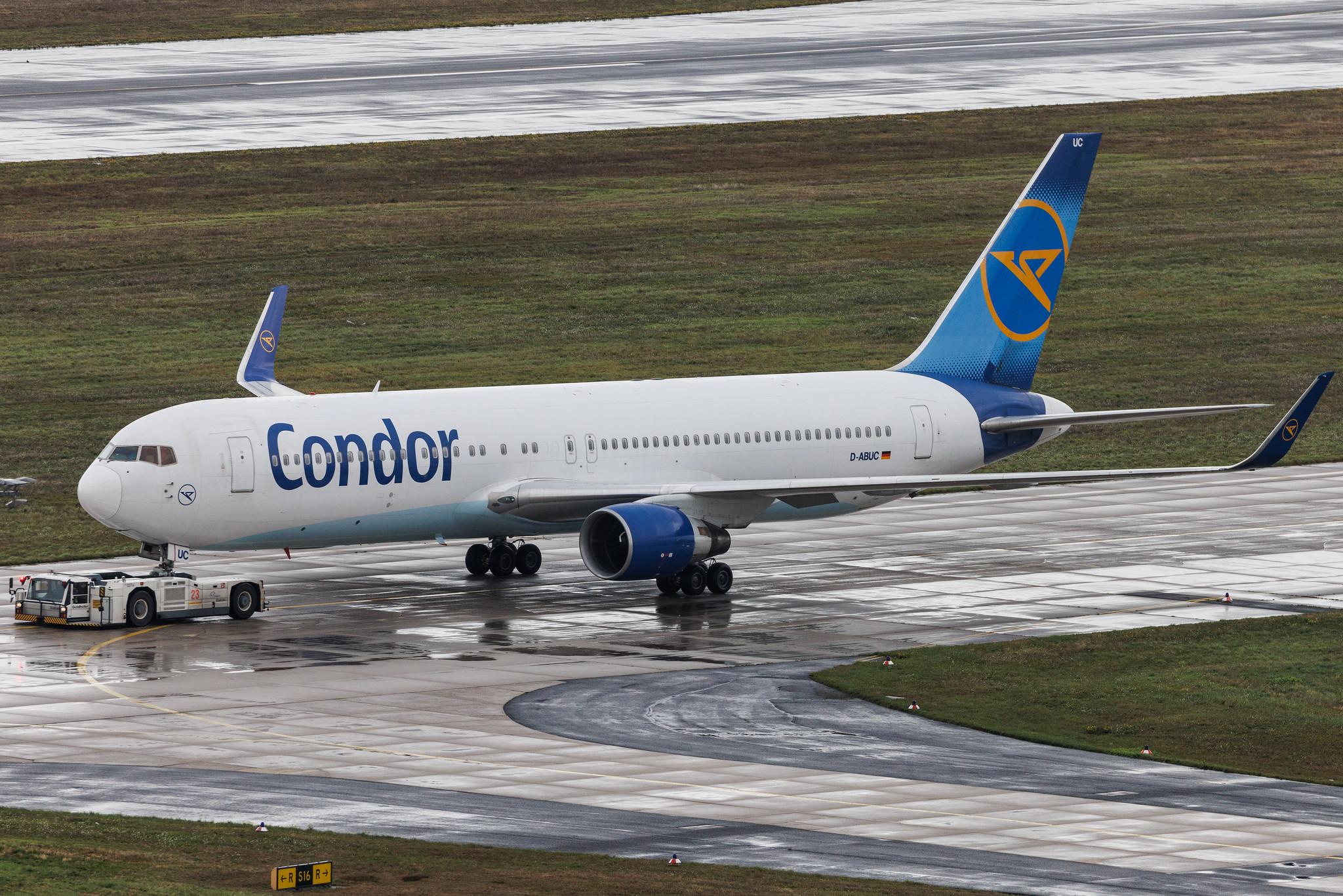 Frankfurt Airport: Condor (DE / CFG) | Boeing 767-330(ER) B763 | D-ABUC | MSN 26992