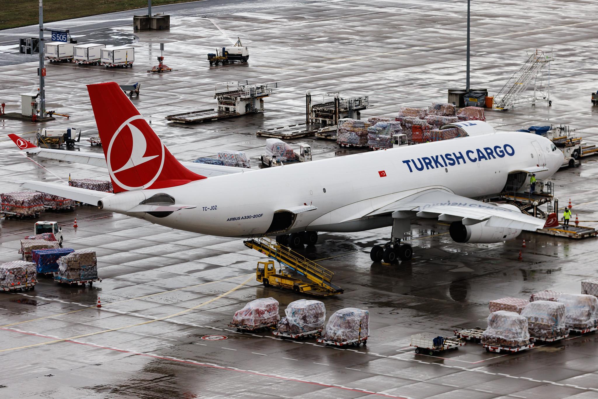 Frankfurt Airport: Turkish Cargo (TK / THY) | Operator: Turkish Airlines | Airbus A330-243F A332 | TC-JOZ | MSN 1768