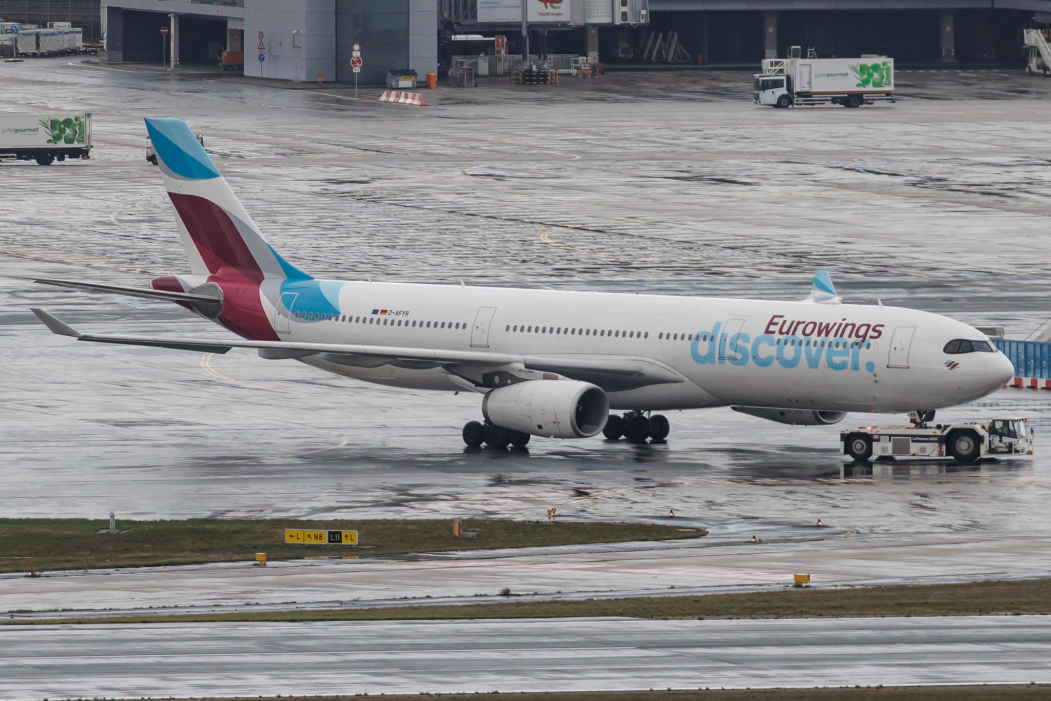 Frankfurt Airport: Discover Airlines (4Y / OCN) |  Airbus A330-343 A333 | D-AFYR | MSN 1711