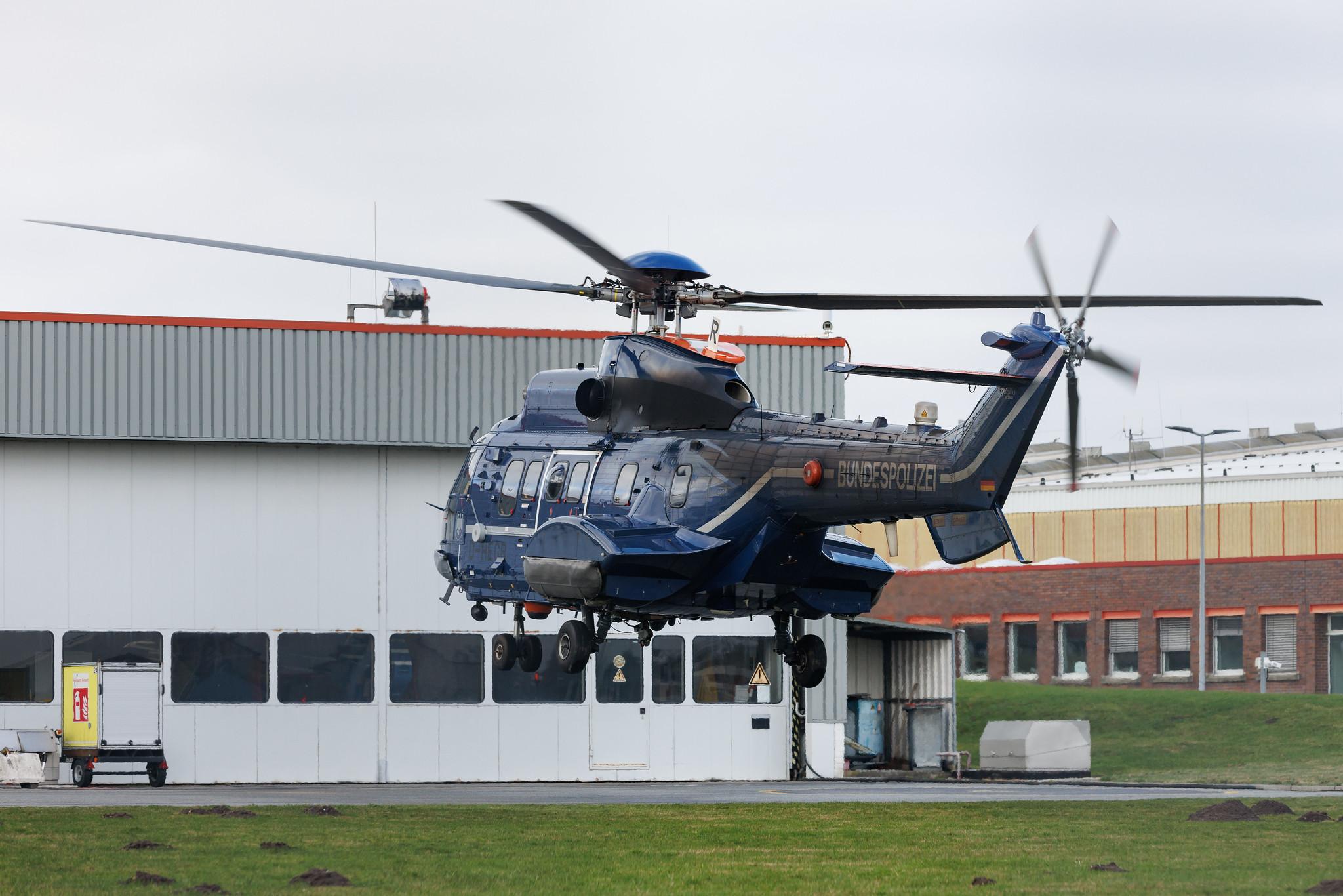 Hamburg Airport: Bundespolizei  | Airbus Helicopters H215 AS32 | D-HEGR | MSN 3043