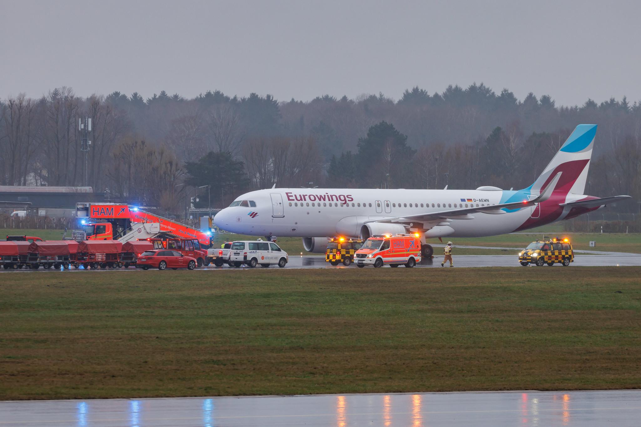 Hamburg Airport: Eurowings (EW / EWG) | Airbus A320-214 A320 | D-AEWN | MSN 7393