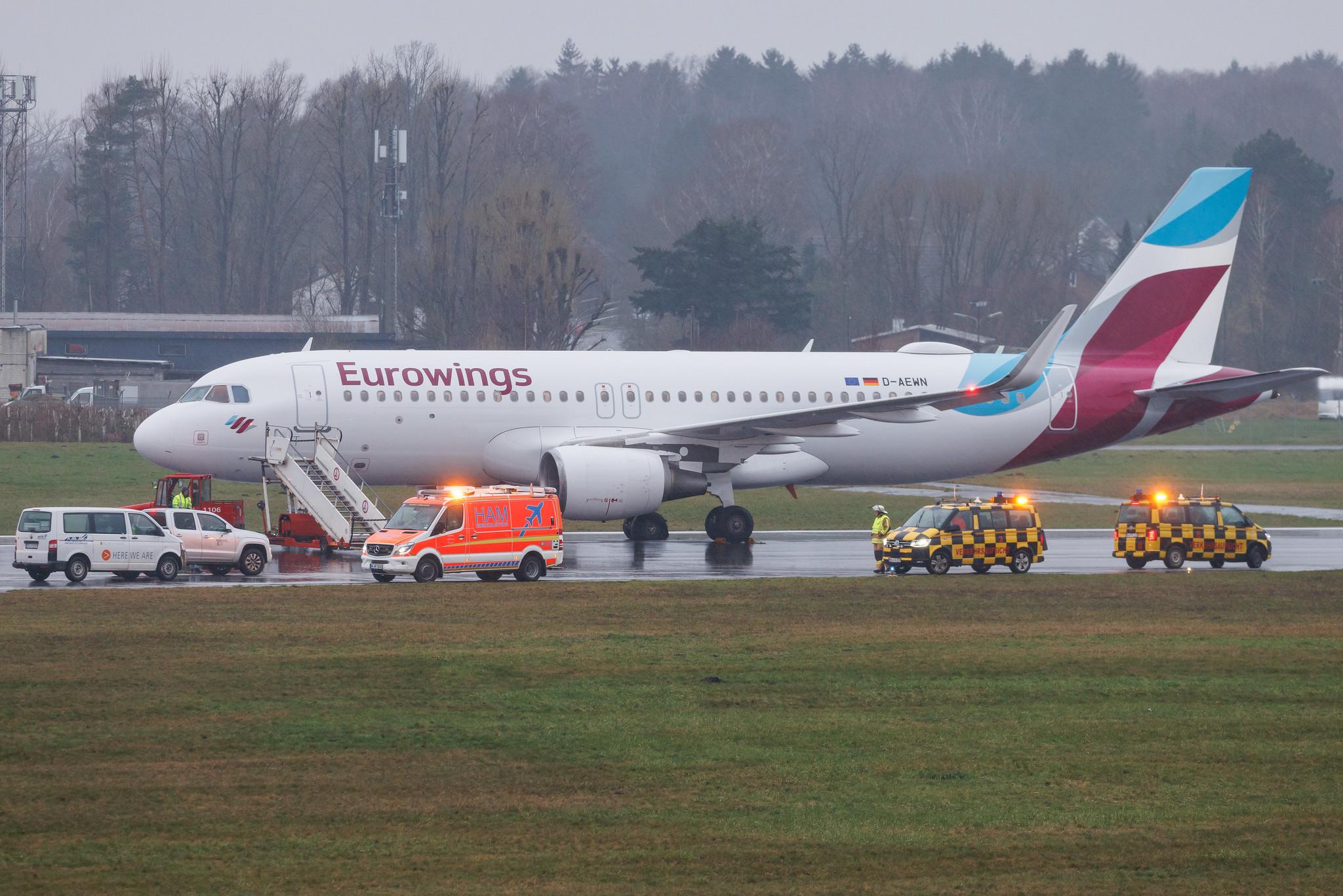 Hamburg Airport: Eurowings (EW / EWG) | Airbus A320-214 A320 | D-AEWN | MSN 7393