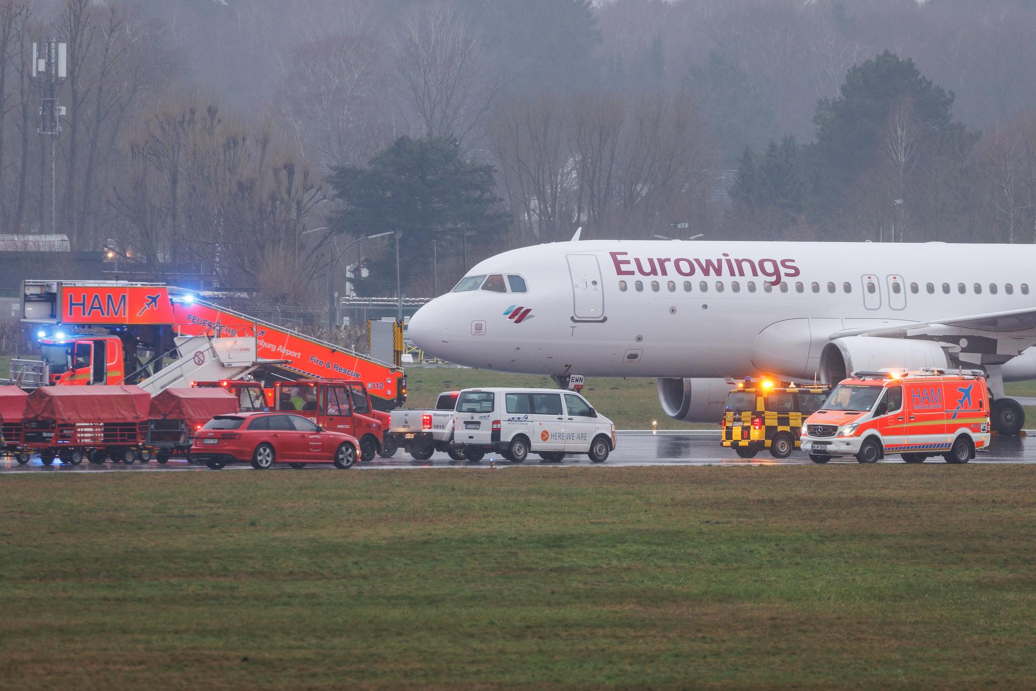 Hamburg Airport: Eurowings (EW / EWG) | Airbus A320-214 A320 | D-AEWN | MSN 7393