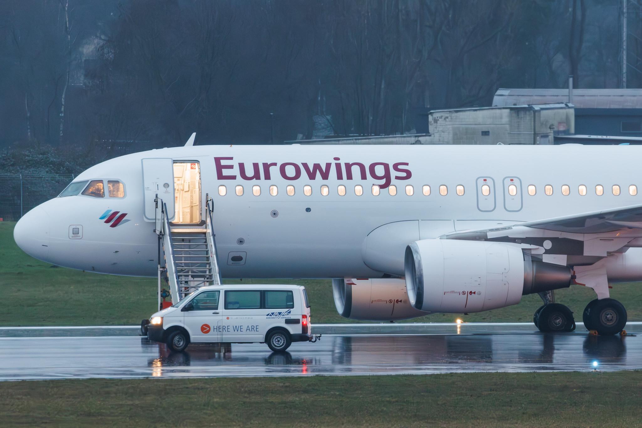 Hamburg Airport: Eurowings (EW / EWG) | Airbus A320-214 A320 | D-AEWN | MSN 7393