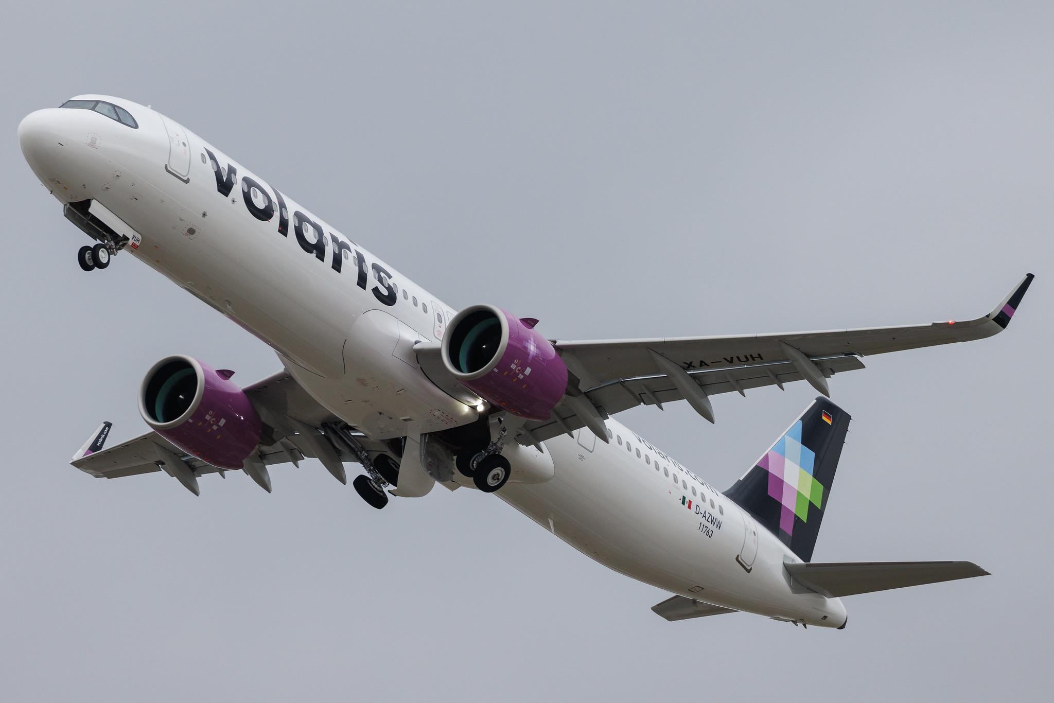 Hamburg Finkenwerder: Volaris (Y4 / VOI) | Airbus A321-271NX A21N | D-AZWW | XA-VUH | MSN 11763
