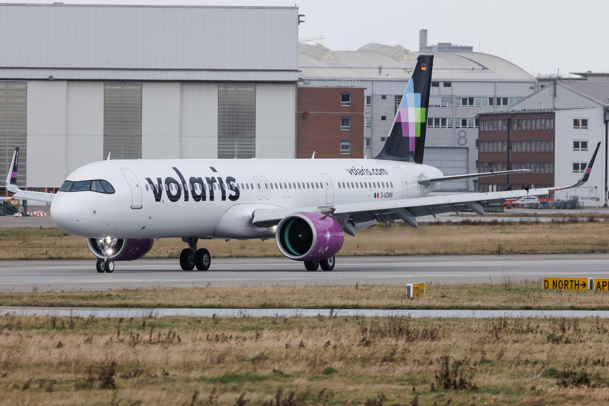 Hamburg Finkenwerder: Volaris (Y4 / VOI) | Airbus A321-271NX A21N | D-AZWW | XA-VUH | MSN 11763