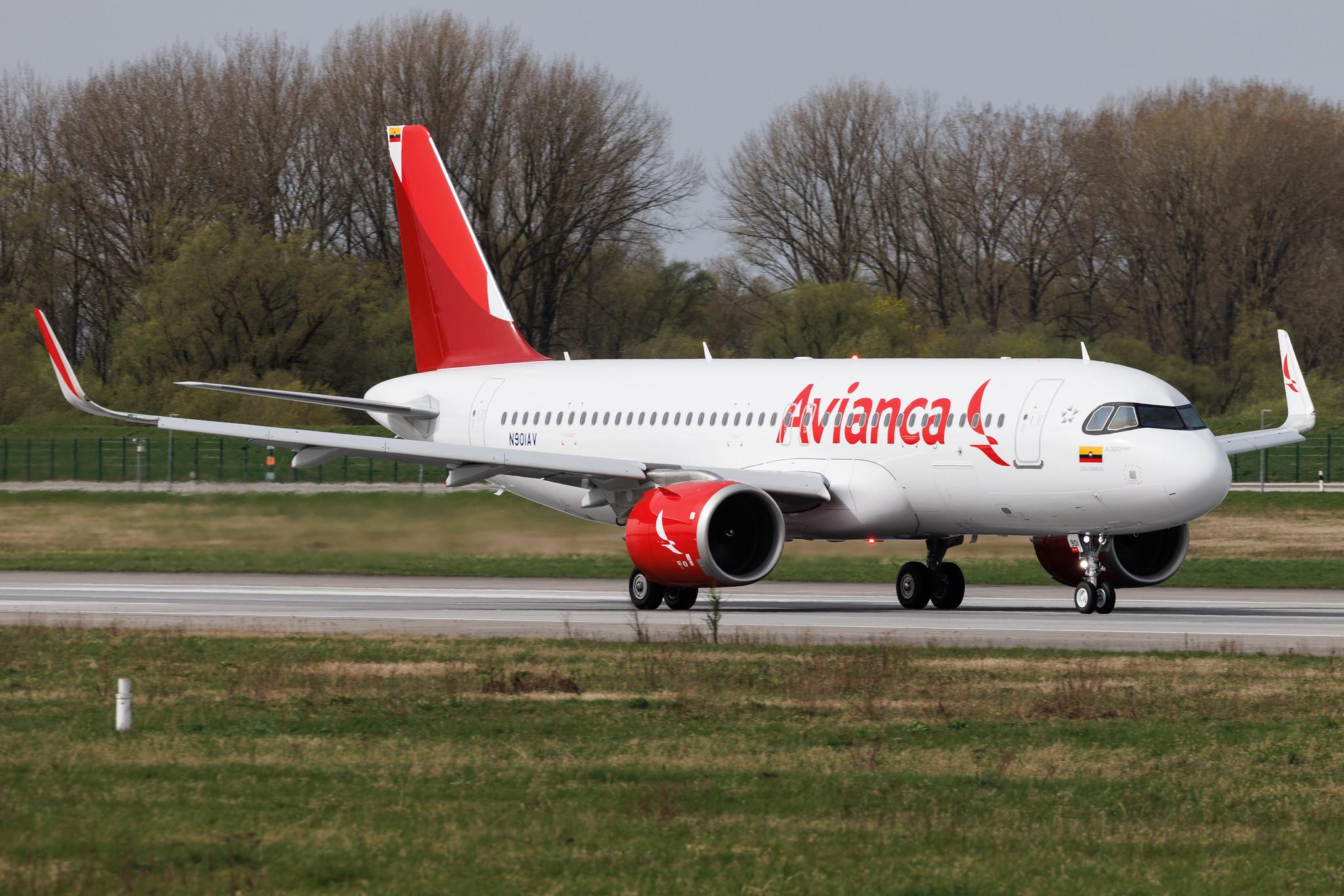 Hamburg Finkenwerder: Avianca (AV / AVA) | Airbus A320-251N A20N | N901AV | MSN 11912